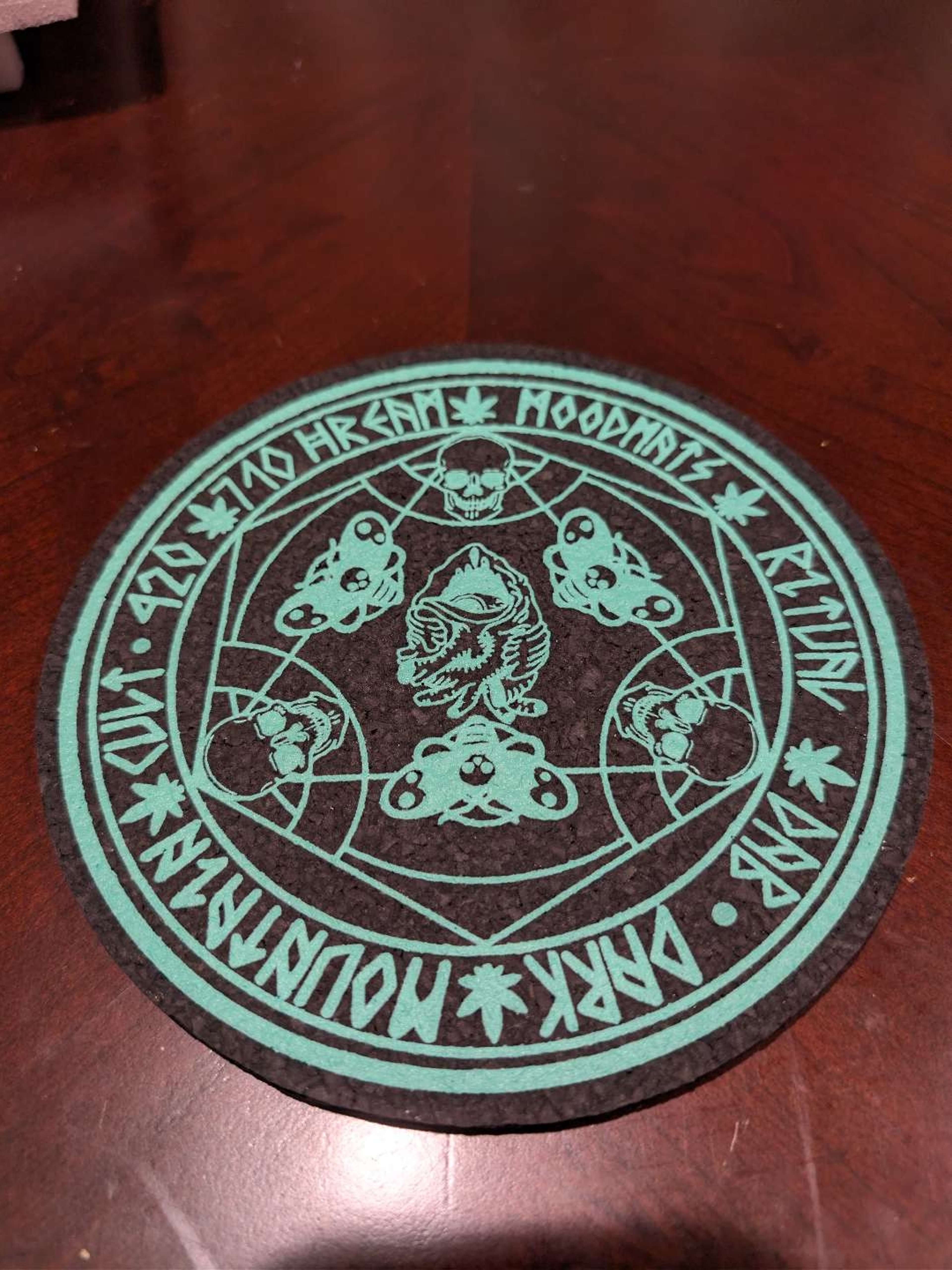 Preview pic of Dark Mountain Cult Ice HREAM Ritual Moodmat