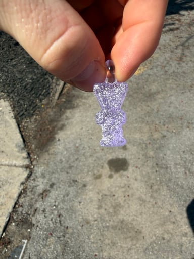 Preview pic of Emperial glass sour kid pendant