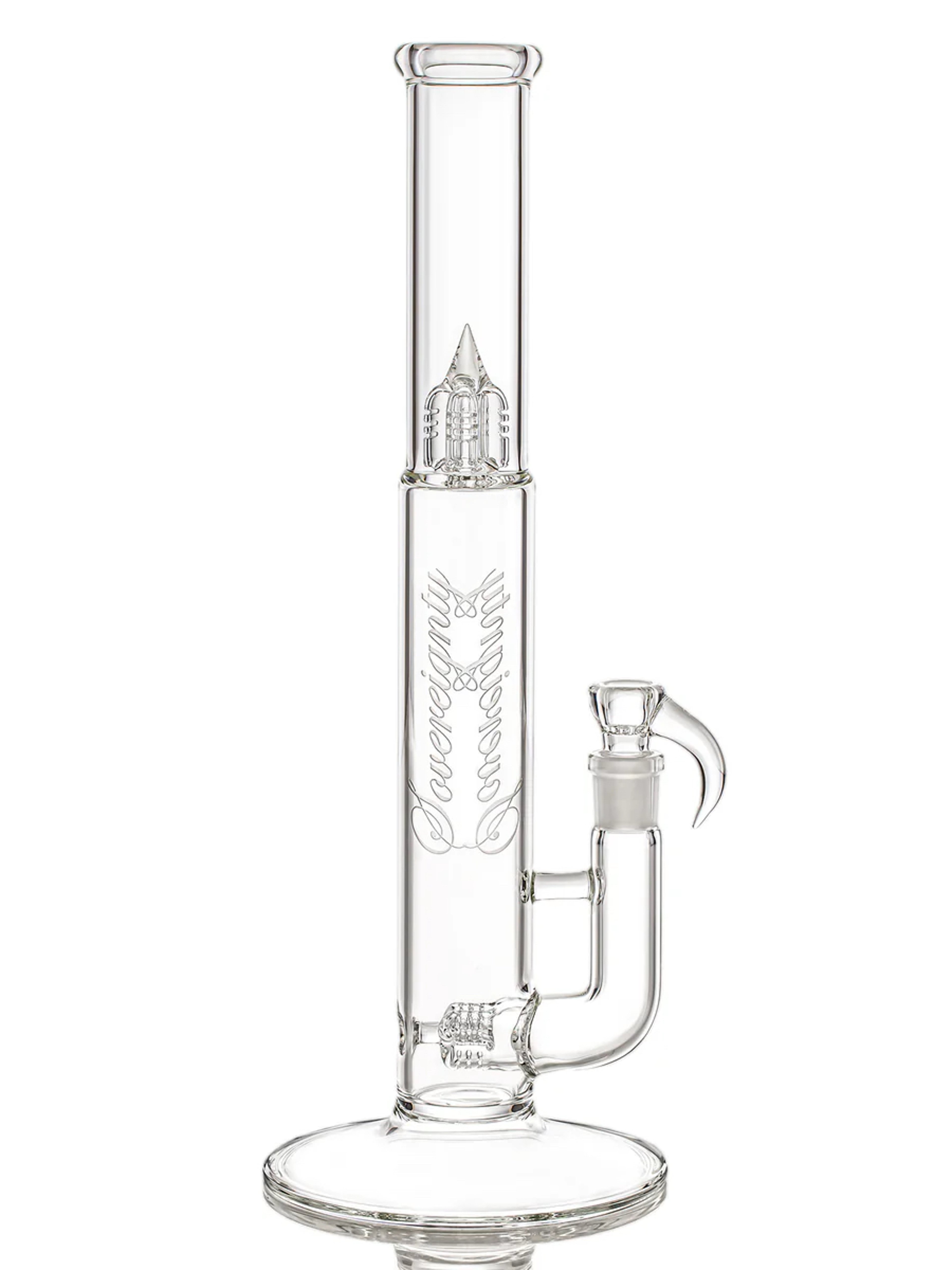 Preview pic of SOVEREIGNTY GLASS BISHOP - CLEAR - 3LINE 12MM 3 CUT