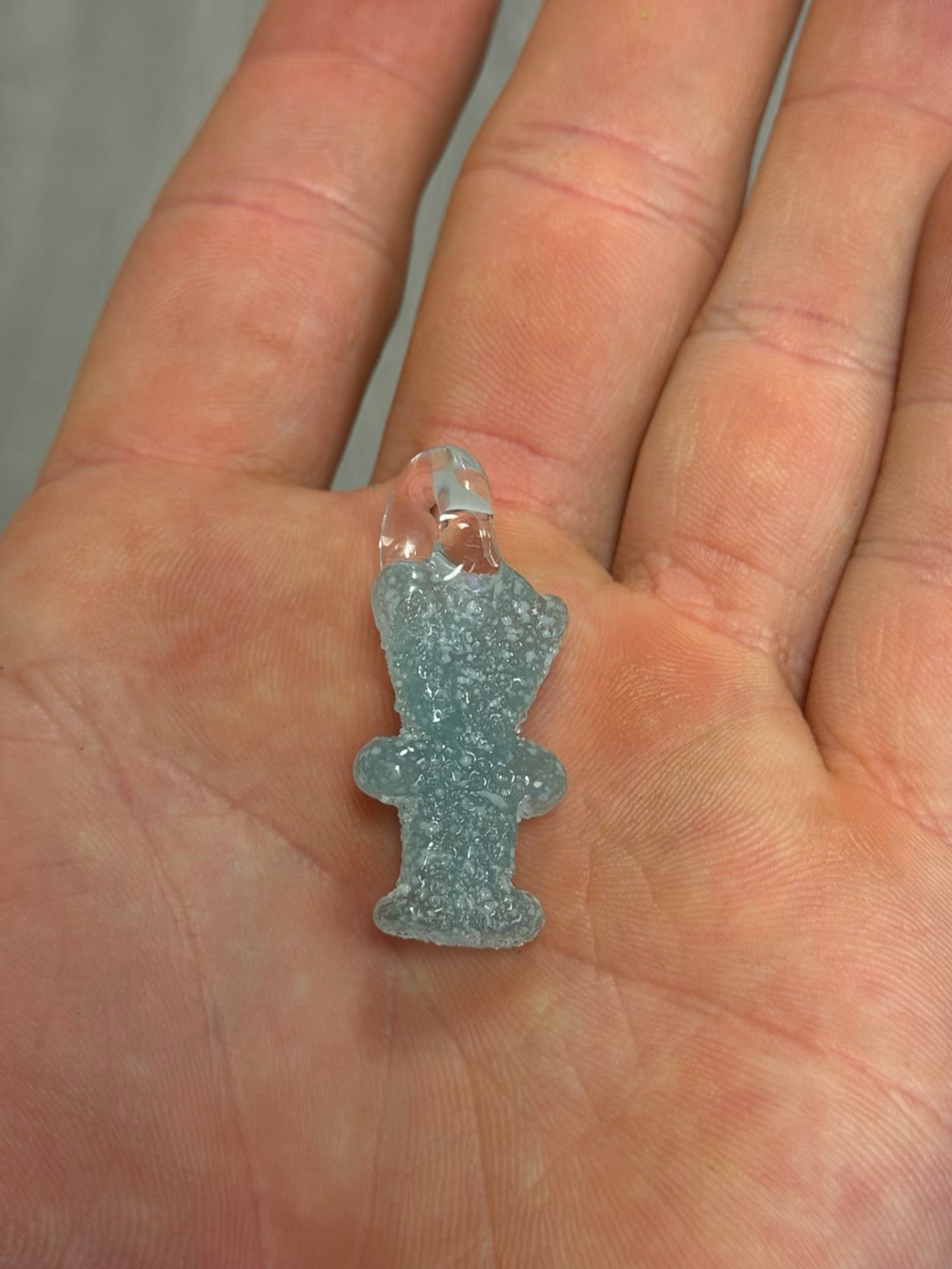 Preview pic of Emperial glass sour kid pendant