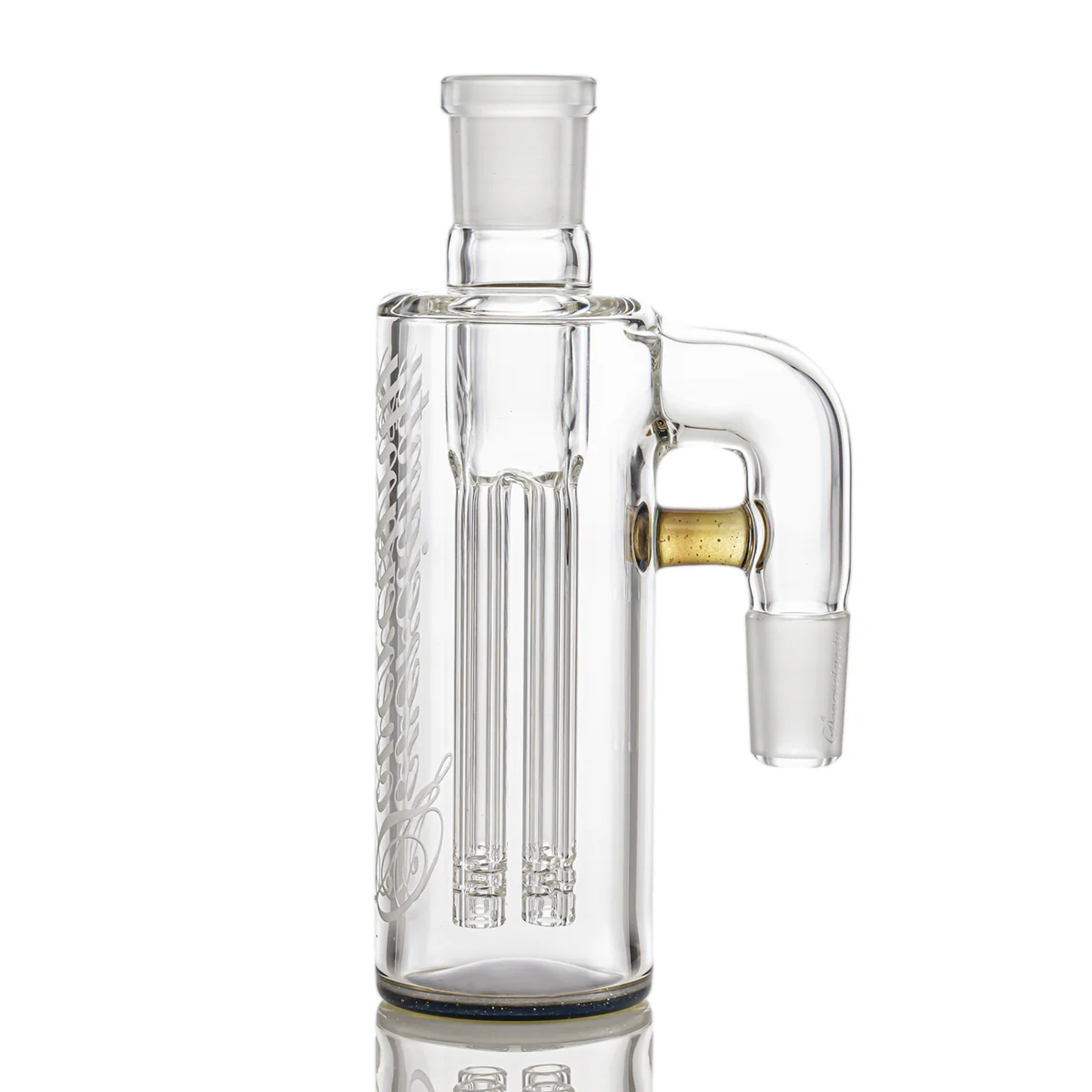 Preview pic of SOVEREIGNTY GLASS AC - PA - FIXED 4 SLITTED PARTIAL ACCENT ASH CATCHER