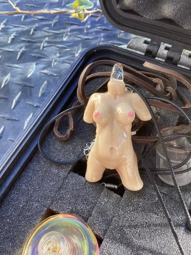 Preview pic of Women’s body pendant can’t remember artist