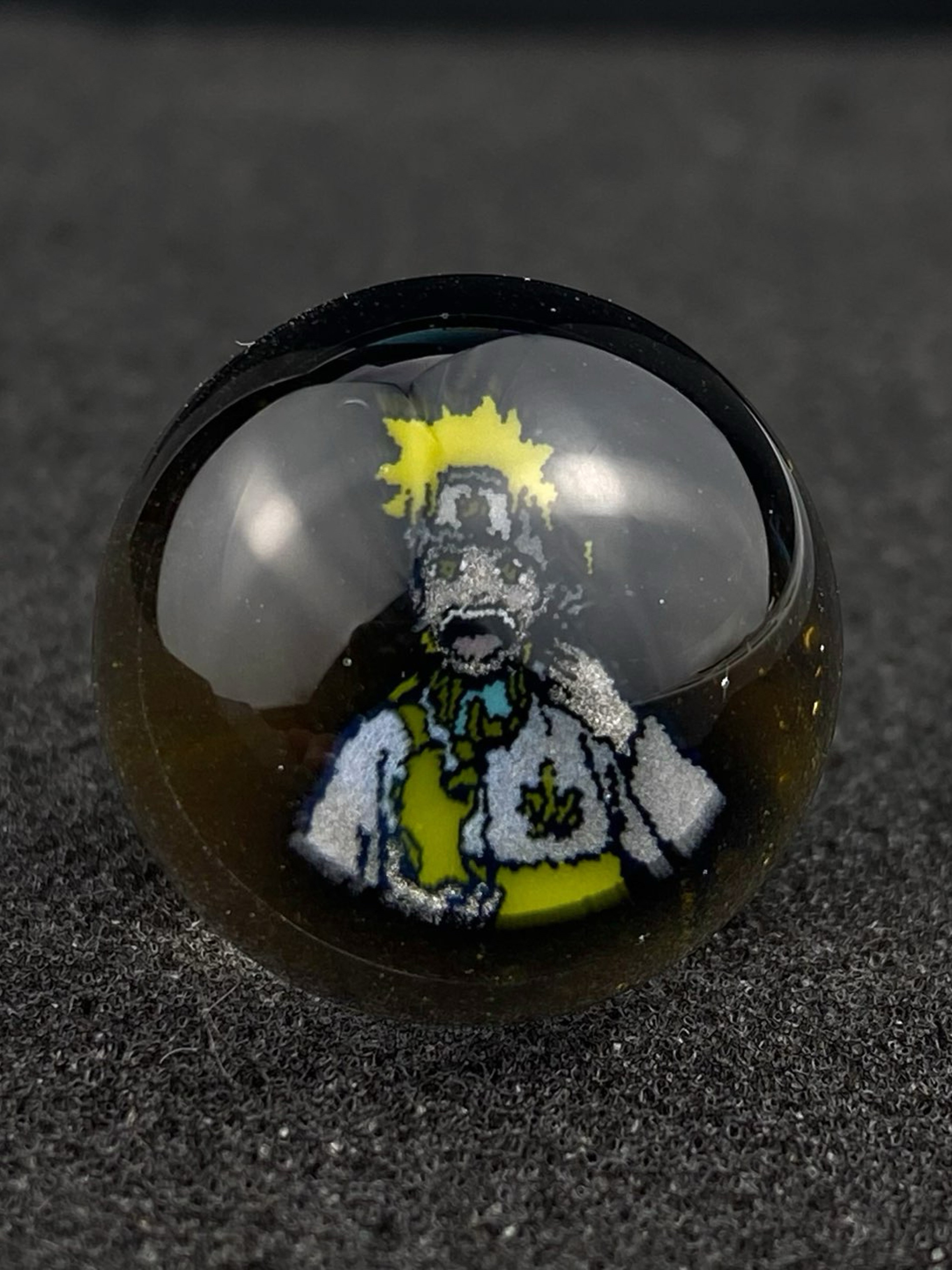 Preview pic of Naruto Uzumaki Slurper Marble Top by Keys Glass