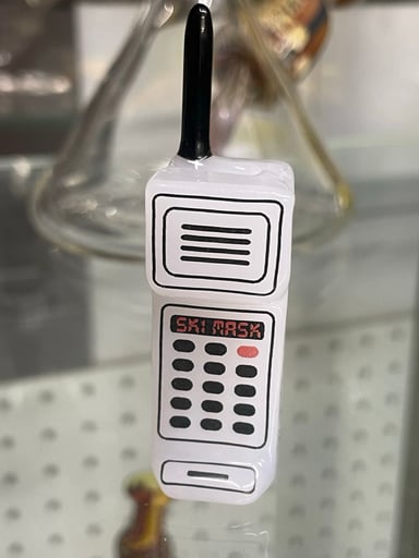 Preview pic of Ski Mask Brick Phone Pendant