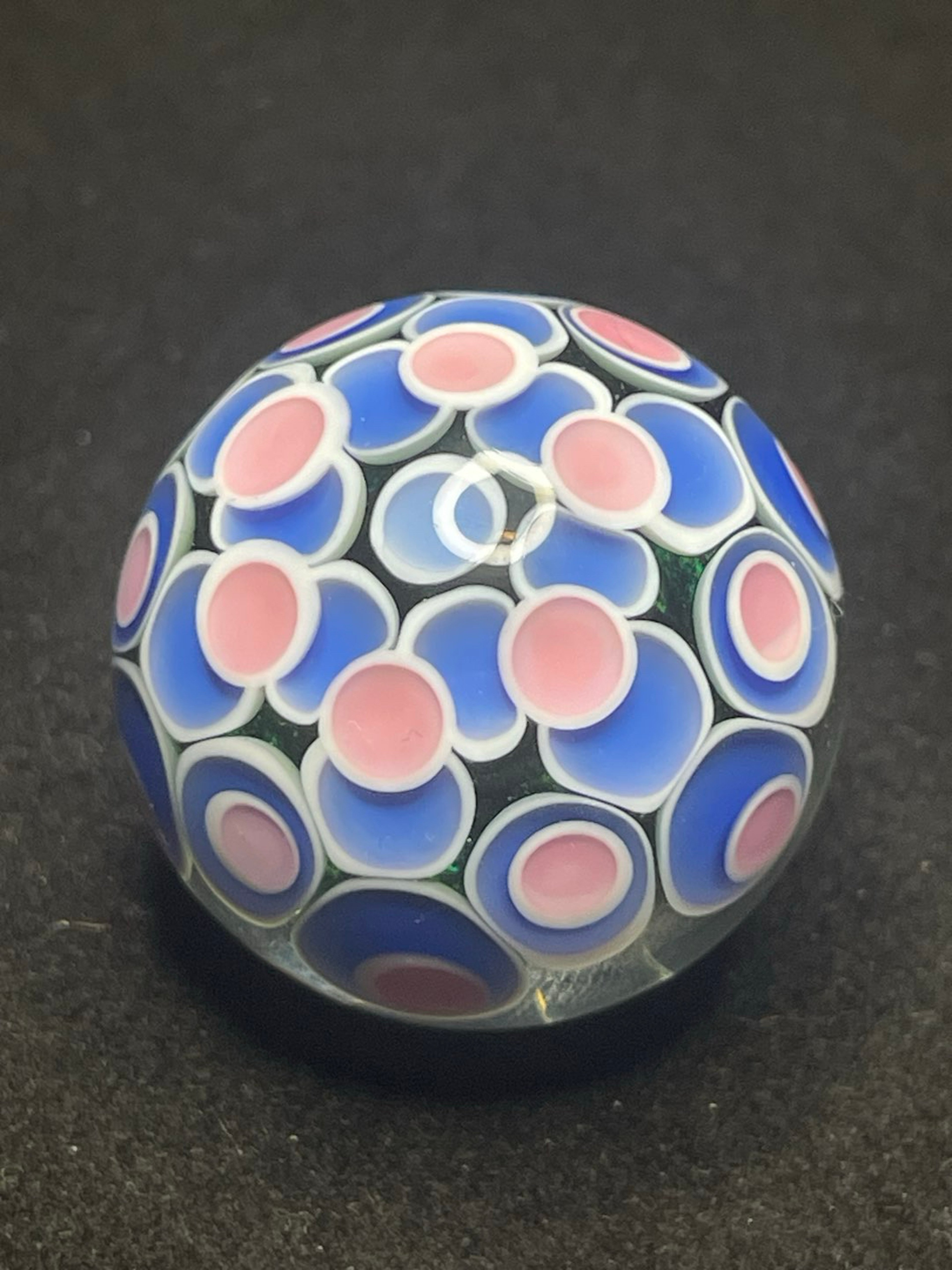 Preview pic of 1.16” / 29mm dot stack dichroic marble