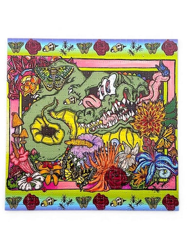 Preview pic of Vincent Gordon x Aaron Brooks x Ellie Paisley Melty Fam Collab Blotter Print