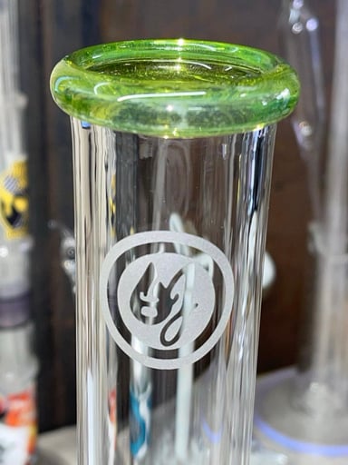 Preview pic of OJ FLAME SOUR APPLE GREEN STRAIGHT TUBE