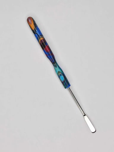 Preview pic of Colorforge Tool Dab Tool– Handmade HDPE Handle Stainless Steel Tip  – by The Mellow Box