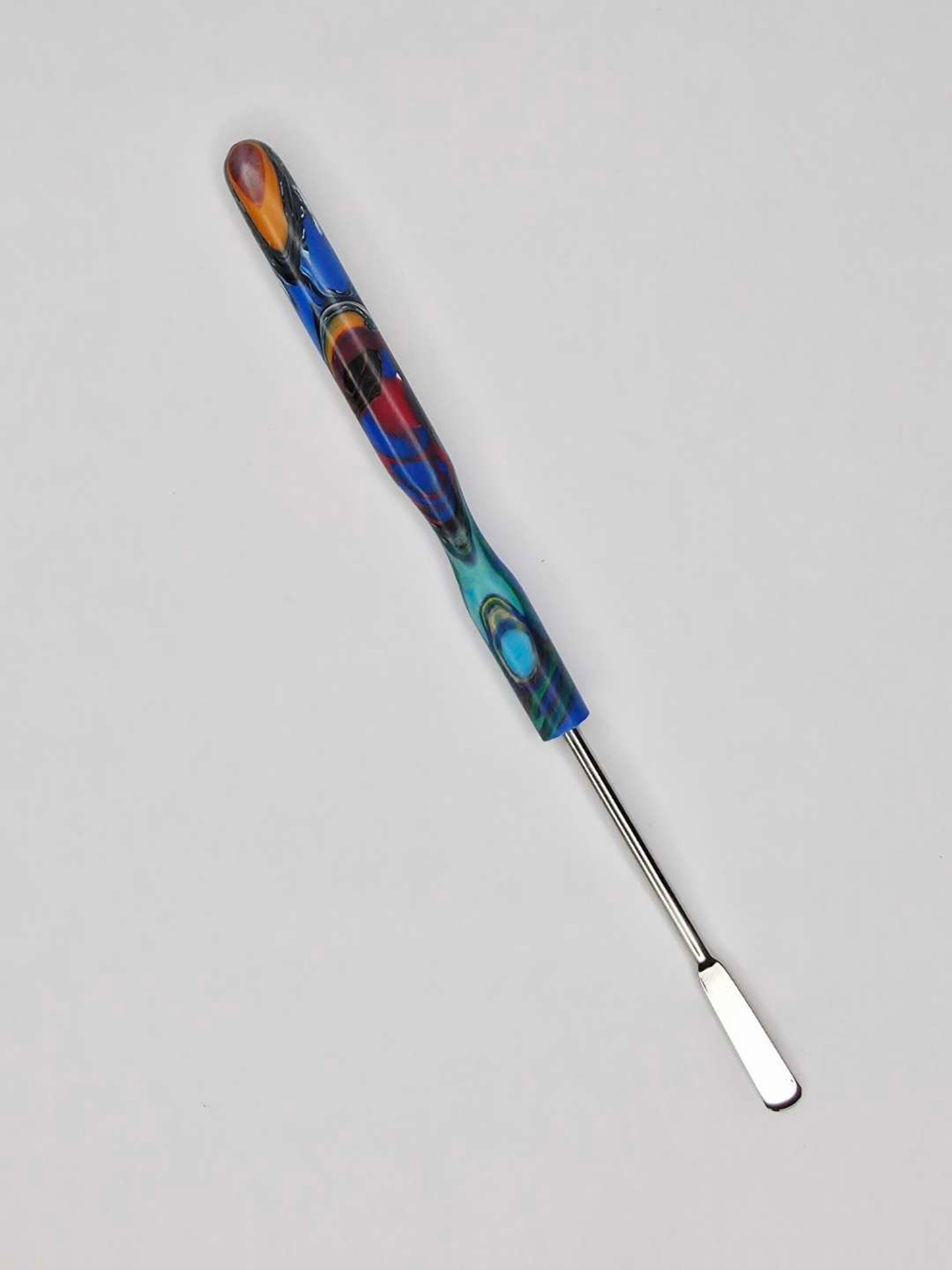 Preview pic of Colorforge Tool Dab Tool– Handmade HDPE Handle Stainless Steel Tip  – by The Mellow Box