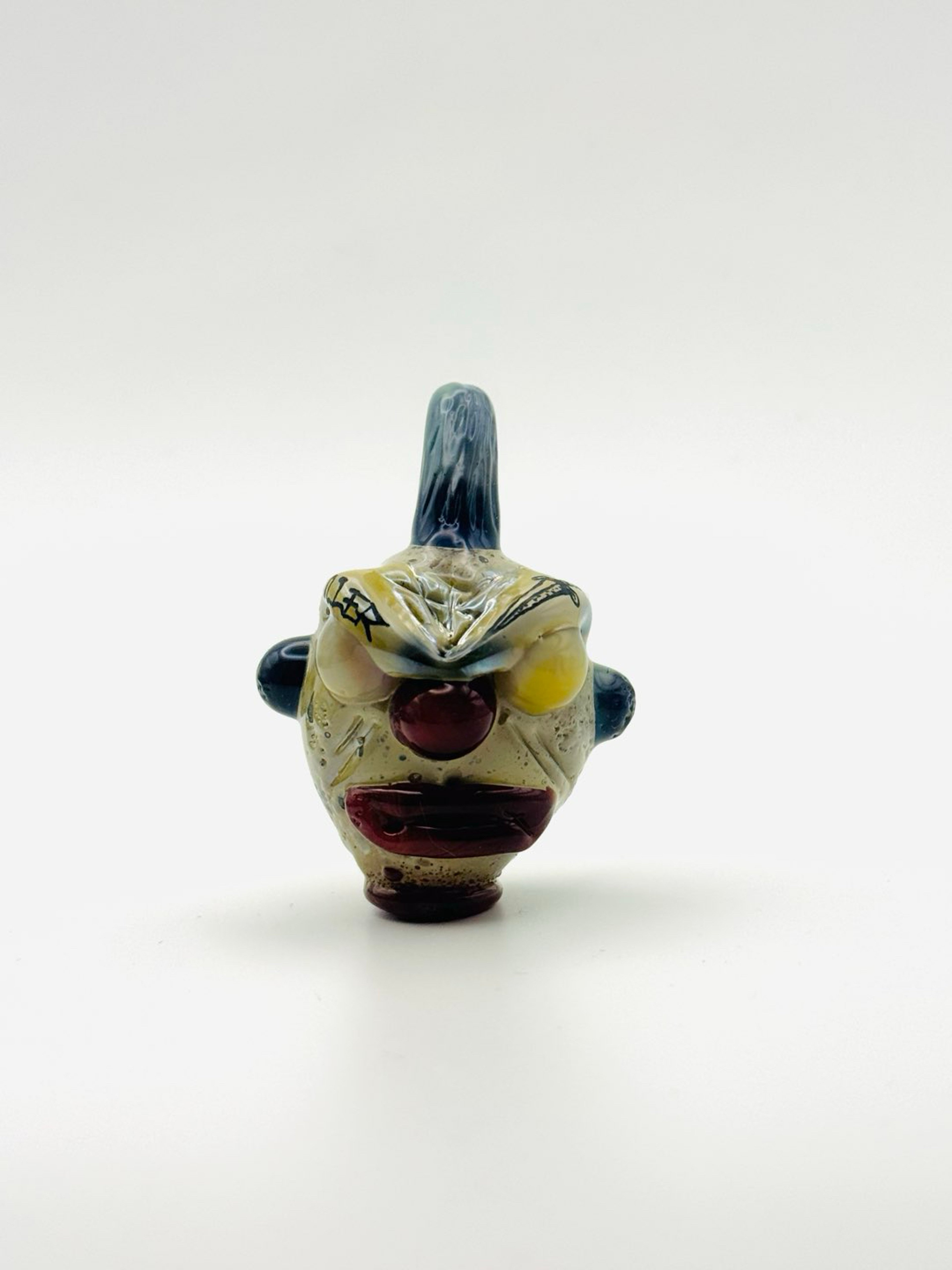 Tatted up clown pendy! image 0