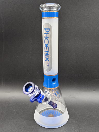 Preview pic of PHOENIX 13" SANDBLASTED COLOR ACCENT BEAKERS