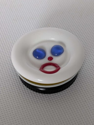 Preview pic of @peterpanhandlin — "Mr. Bill" Lowpro 1/4 oz Baller Jar (Character Face Bottom)