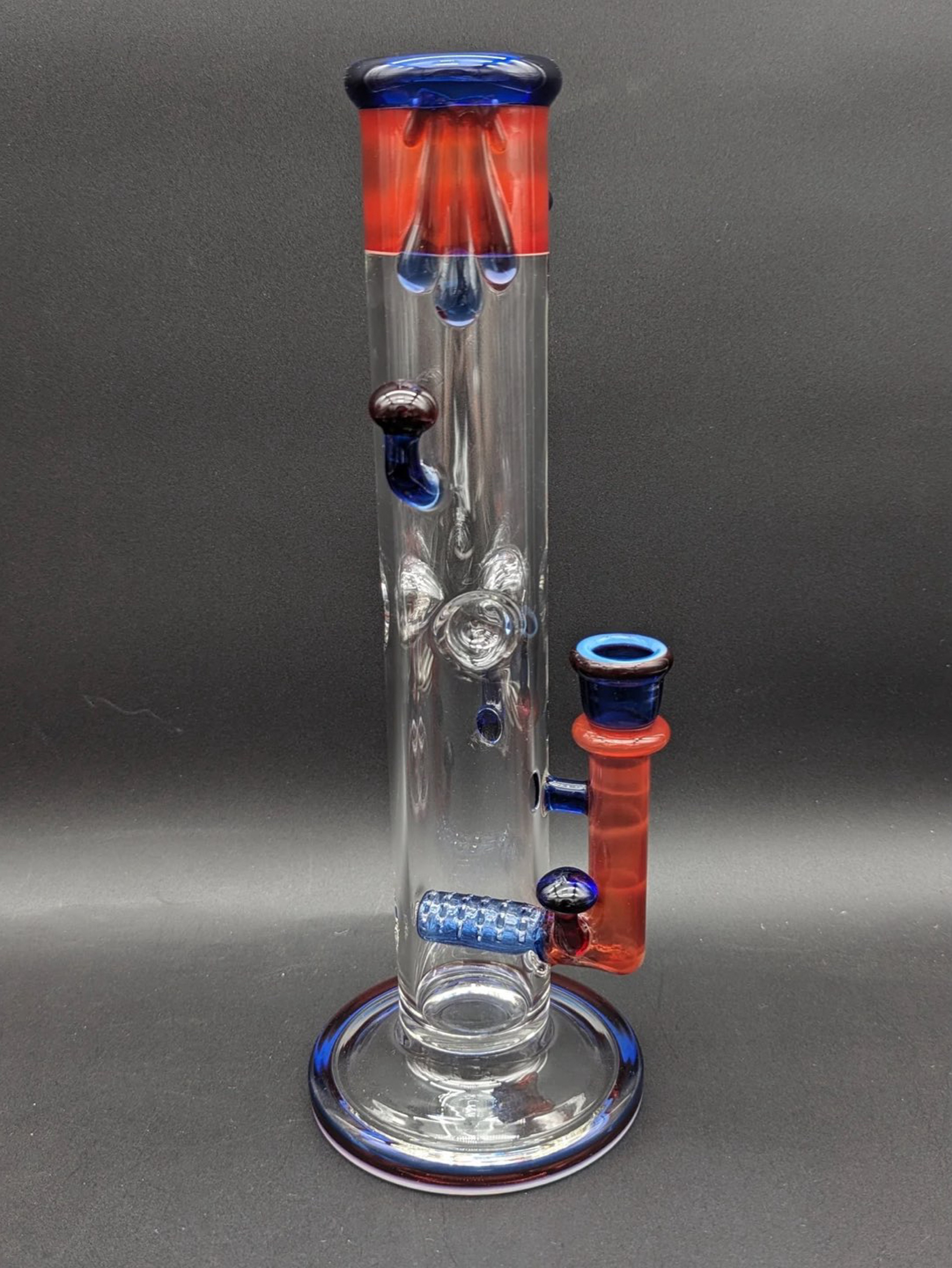 Preview pic of UZZI GLASS GRIDDED MUSHROOM TUBE