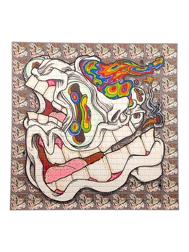 Preview pic of Aaron Brooks x Vincent Gordon (Melty Bros) "I See" Blotter Print