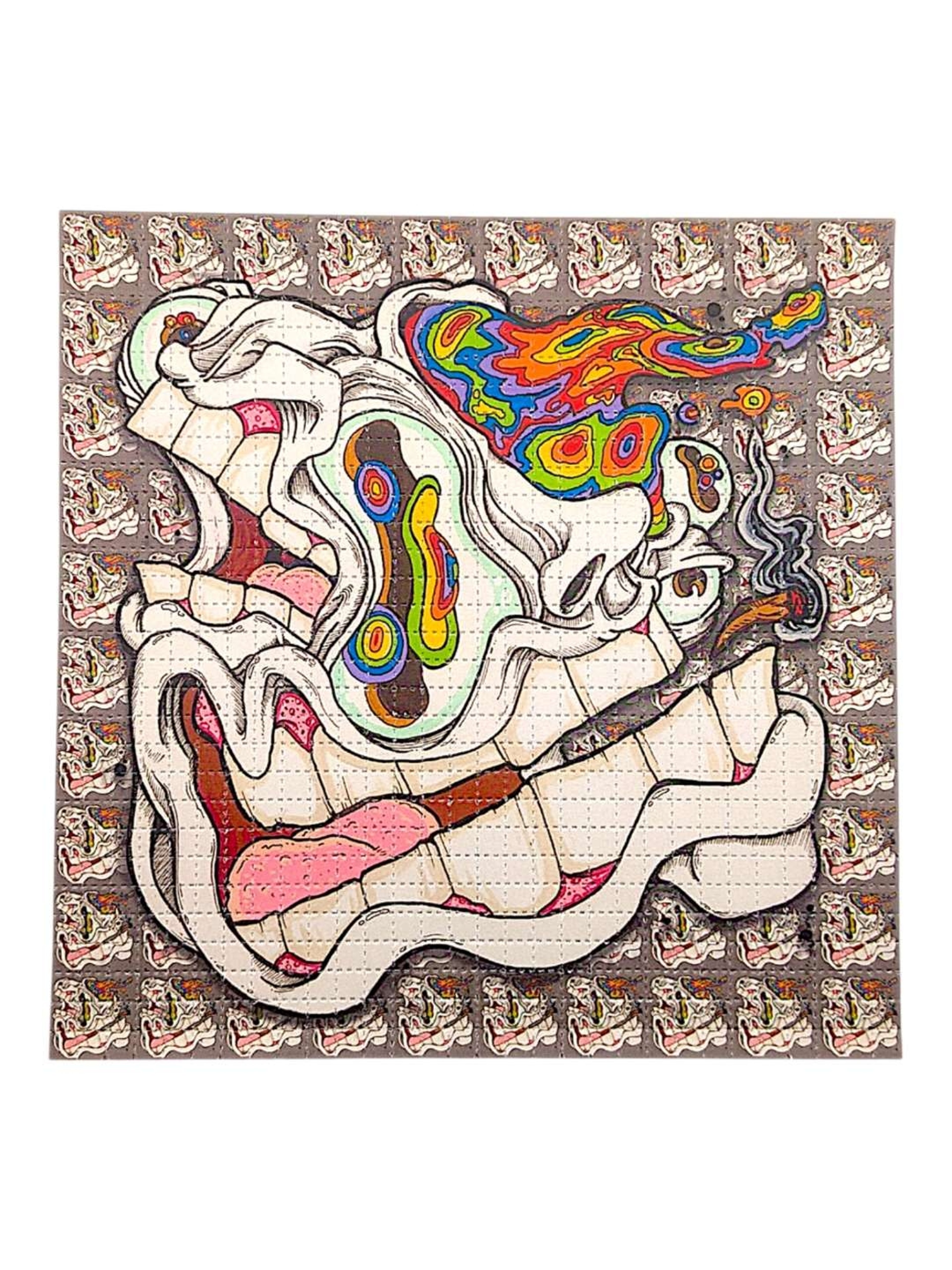 Preview pic of Aaron Brooks x Vincent Gordon (Melty Bros) "I See" Blotter Print