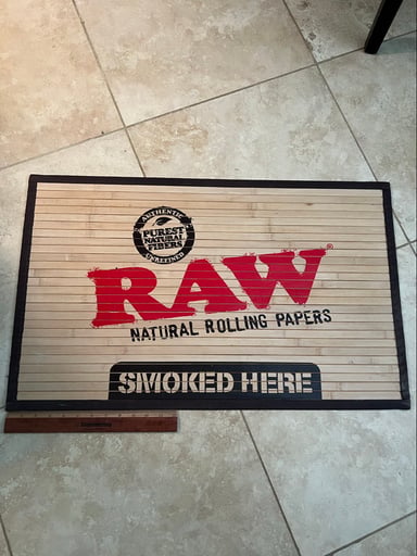 Preview pic of @raw Bamboo Door Mat 30x18in