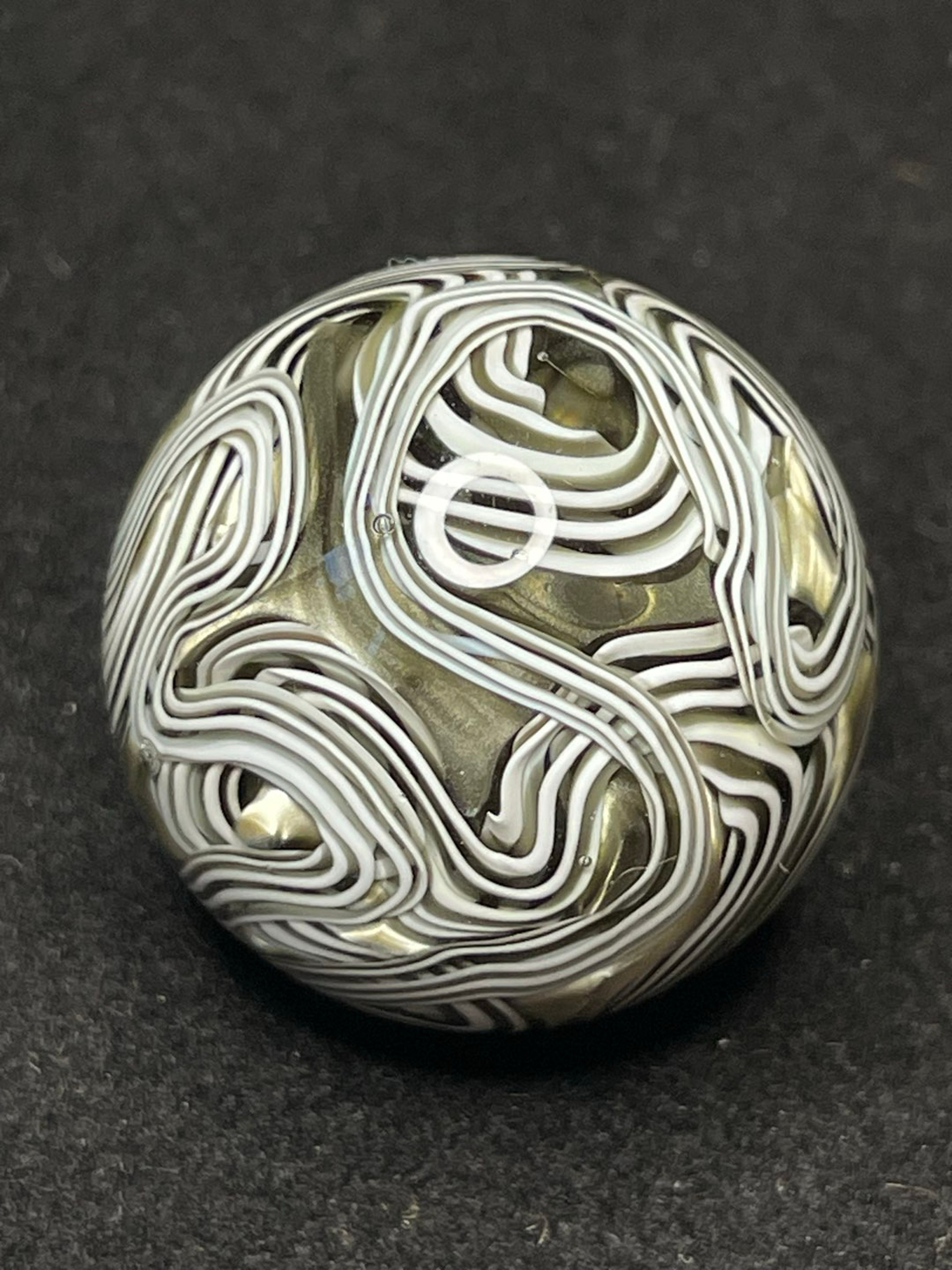 Preview pic of 1.08” / 27.4mm uv linework electrum marble