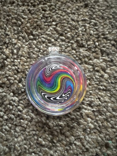 Preview pic of Oil jar pendant   White and black lids included
