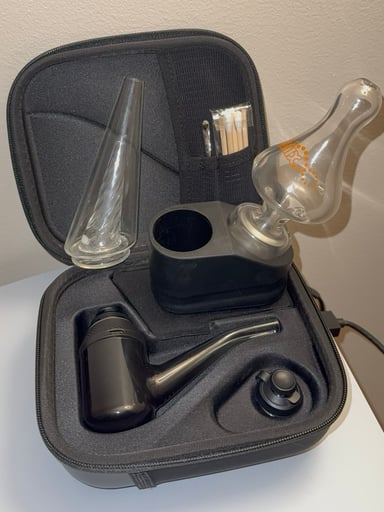 Preview pic of Proxy V1 With Stache Base Adapter And Puffco Stock Top And Dry Helix Top