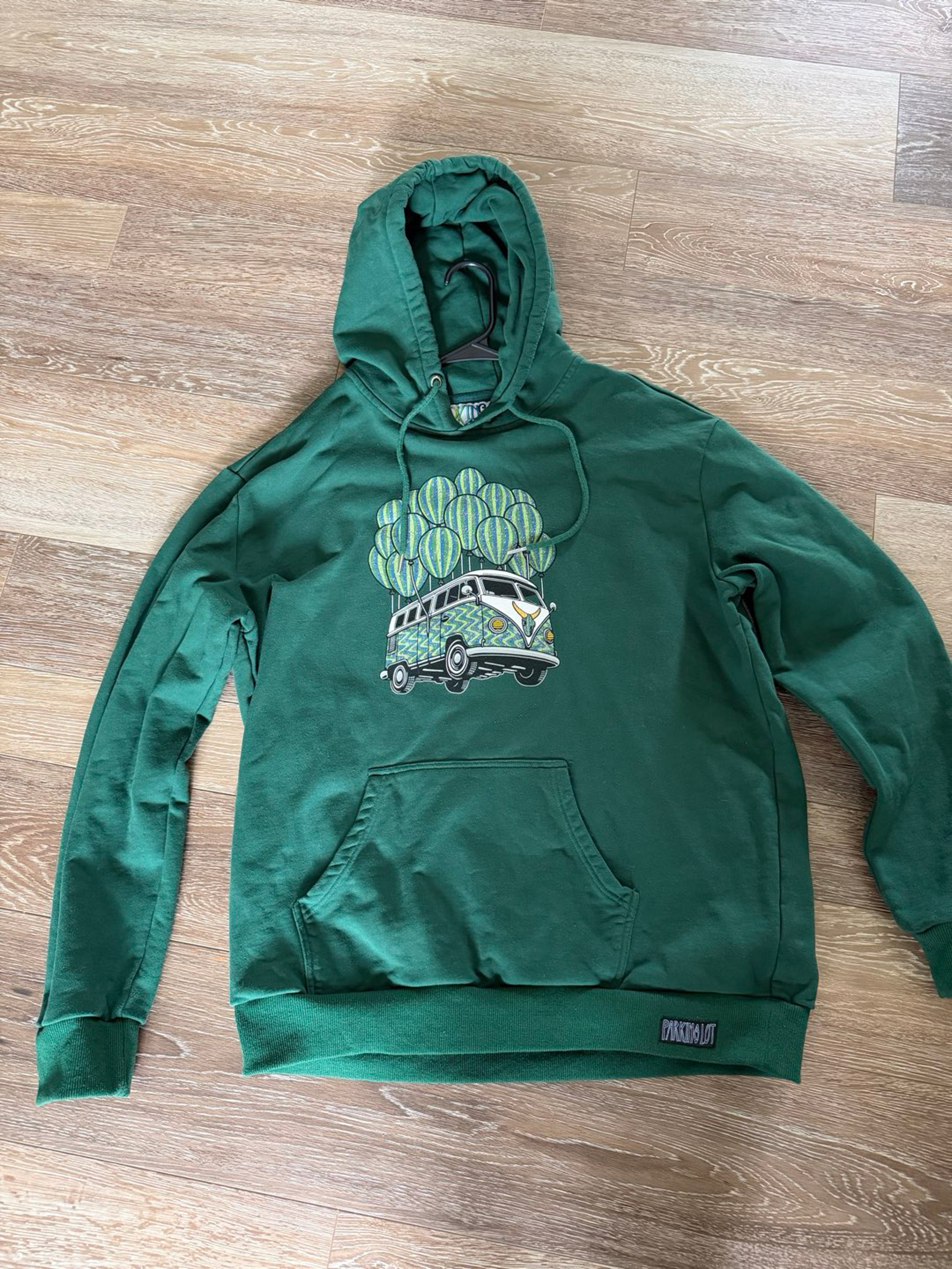 Preview pic of Parking lot collective x Darby XL foil hoodie