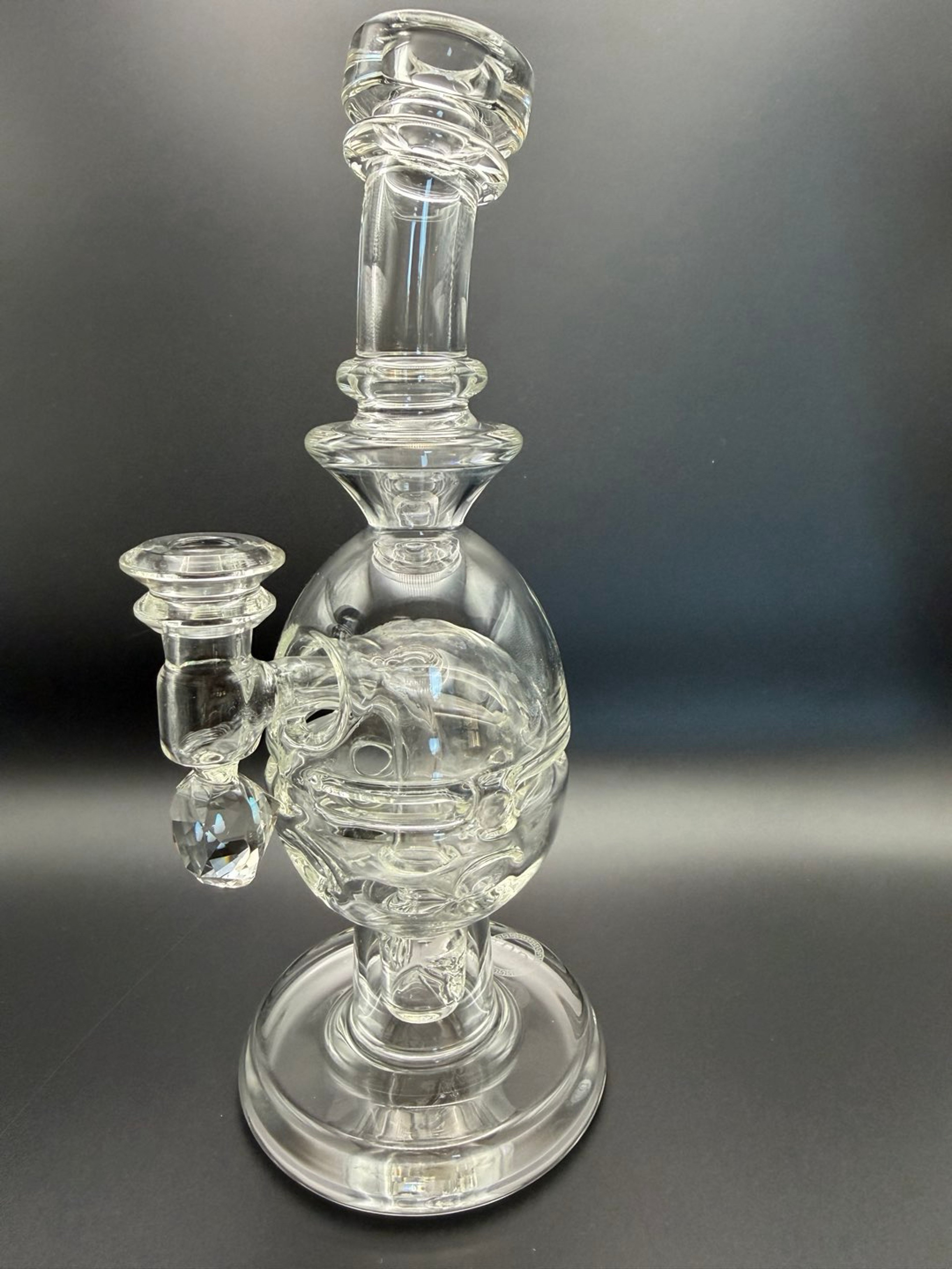 Preview pic of Mini GG egg with faceted opal under joint