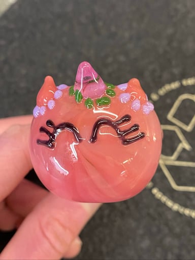 Preview pic of Kristi Conant Pink Cat Spoon