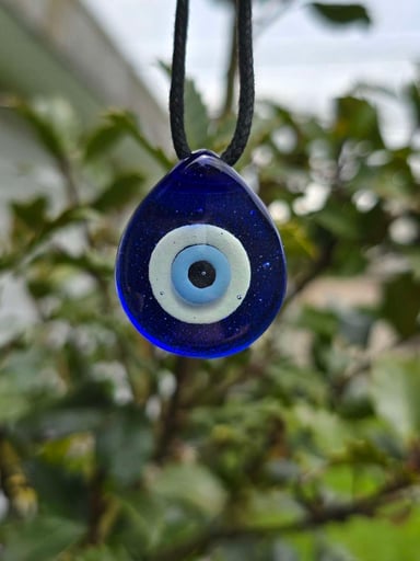 Preview pic of Seconds Evil Eye Layered Glow Pendant