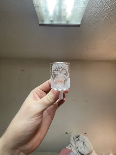 Preview pic of Halen Honey Bucket Custom Chewbacca Etch 10mm male w/ insert