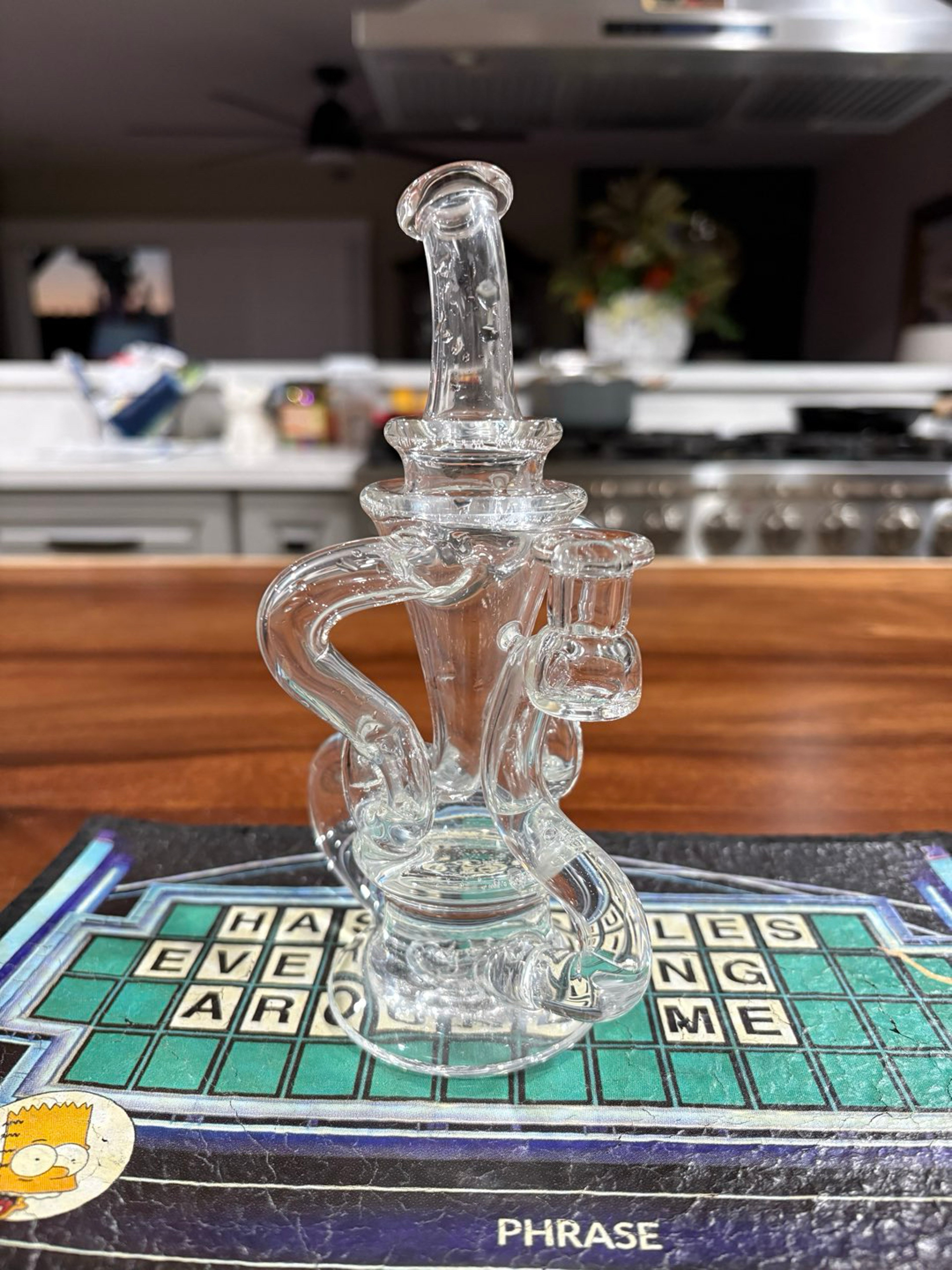 Hester Glass mini double donut recycler image 0