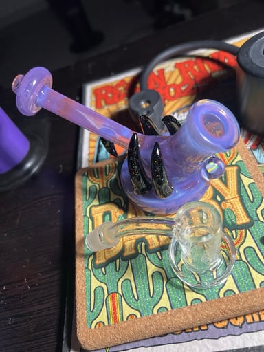 Preview pic of Royal Jelly Opal Rig & Quave Charm (14mm / 45°)