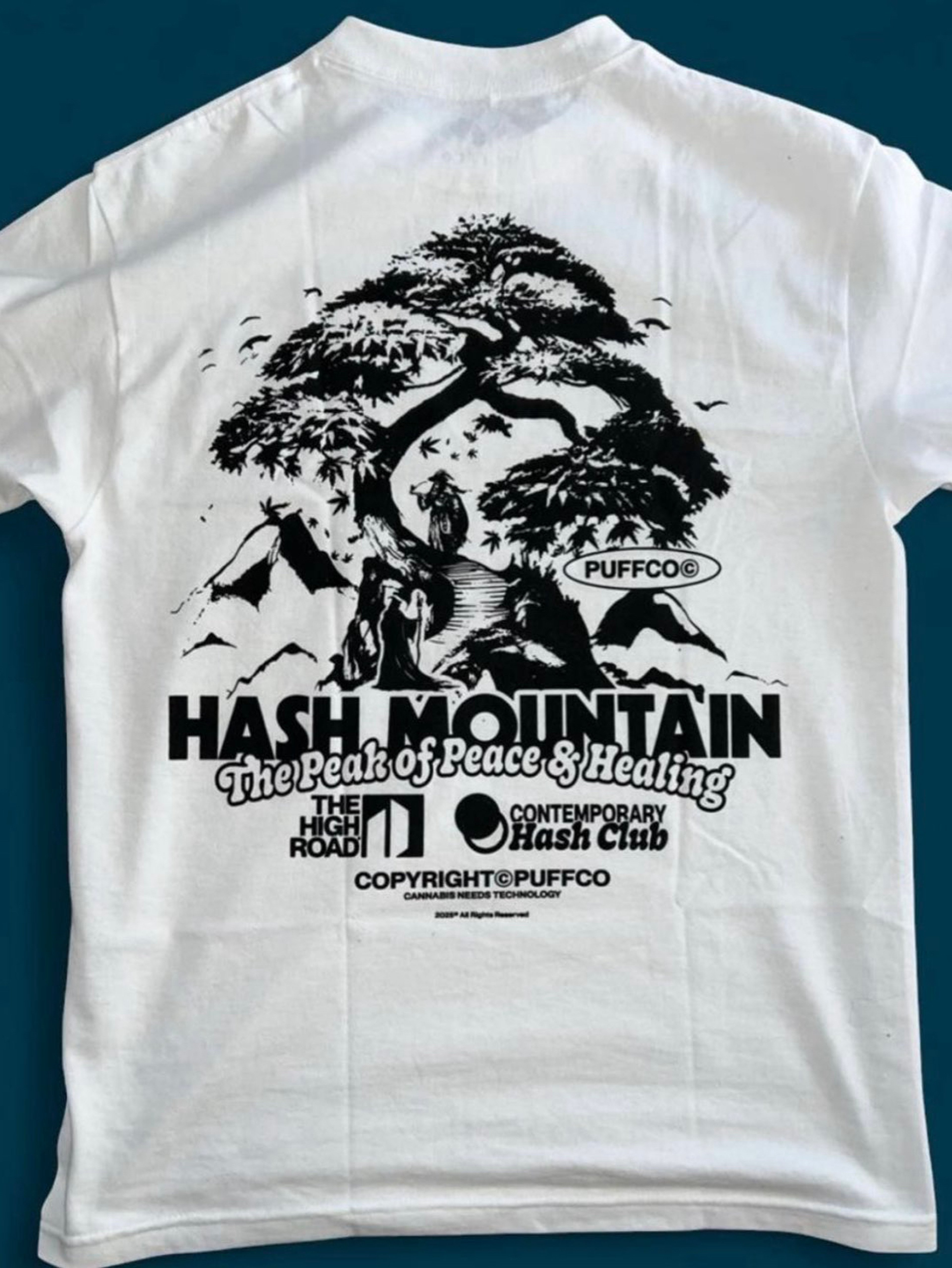 Brand New Puffco hash mountain hash club tshirt size xxl image 0
