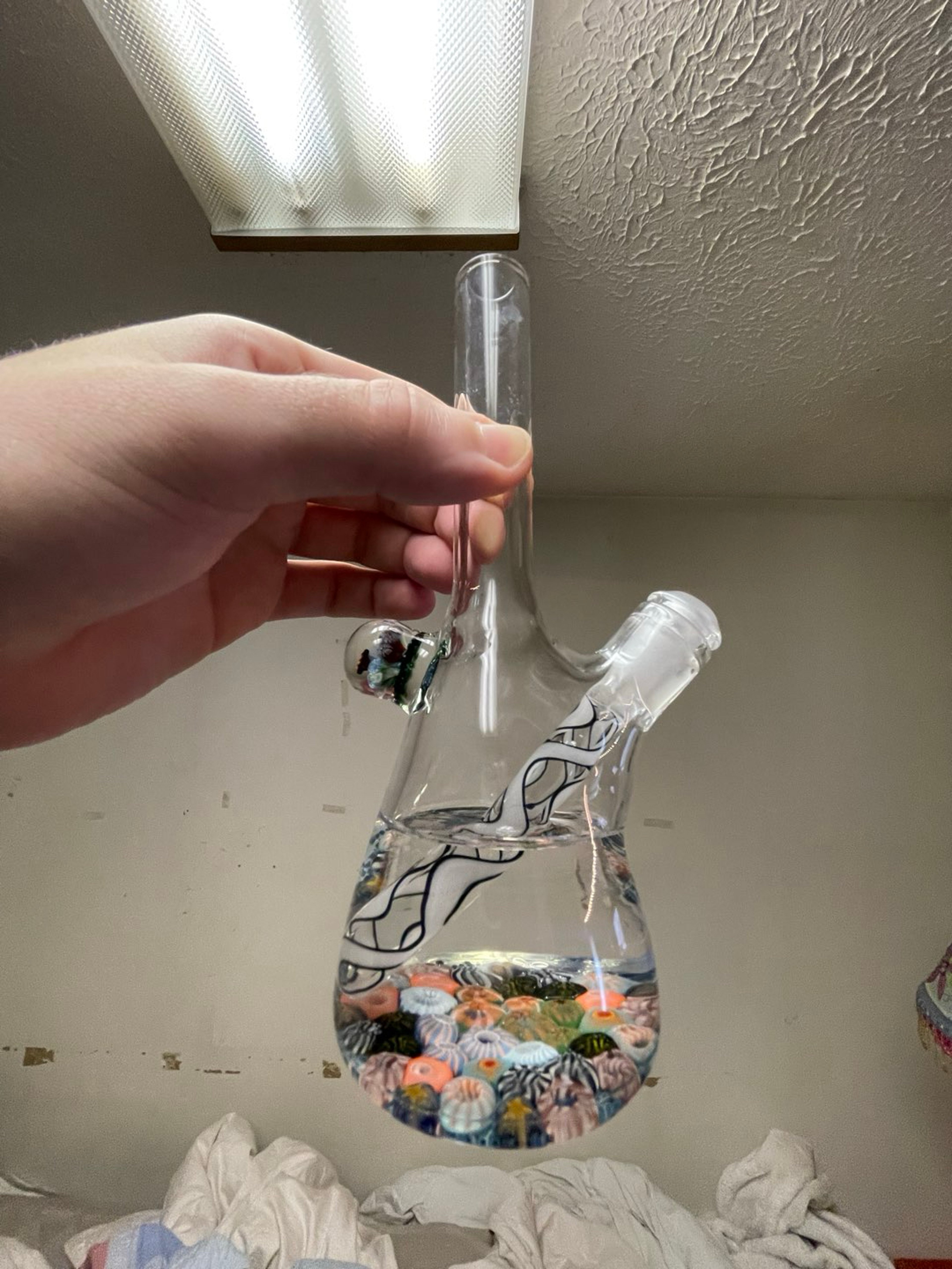Preview pic of Jack Hanshaw Reef Life Coral Reef Tube 6.75in w/ Pelican case