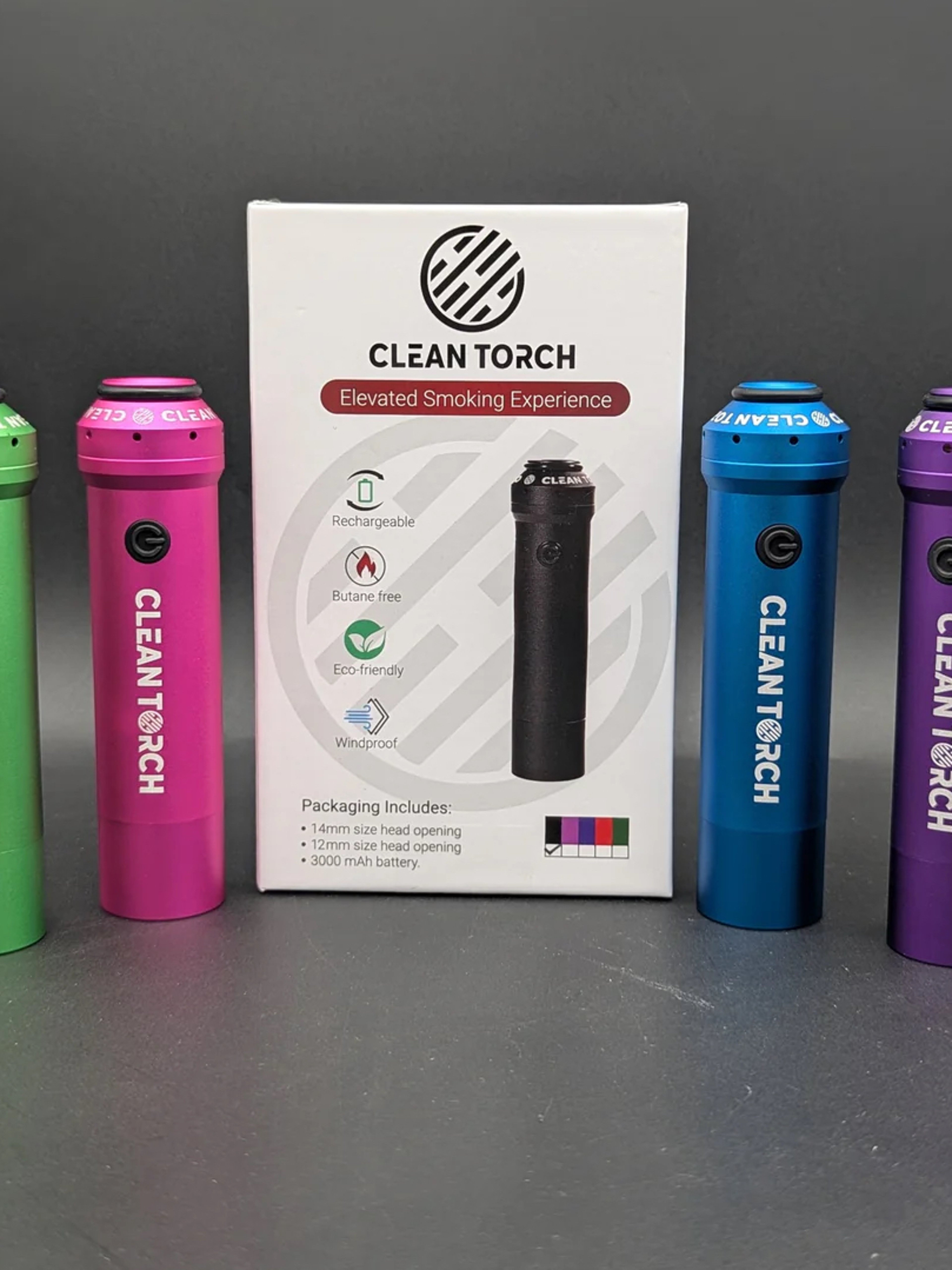 CLEAN TORCH FLAMELESS LIGHTER COMPLETE KIT image 0