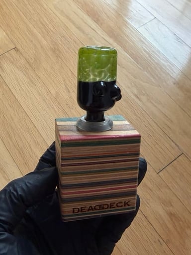 Preview pic of ALGAE x Deaddeck - Push Bowl Slide (Green/14mm) + Slide