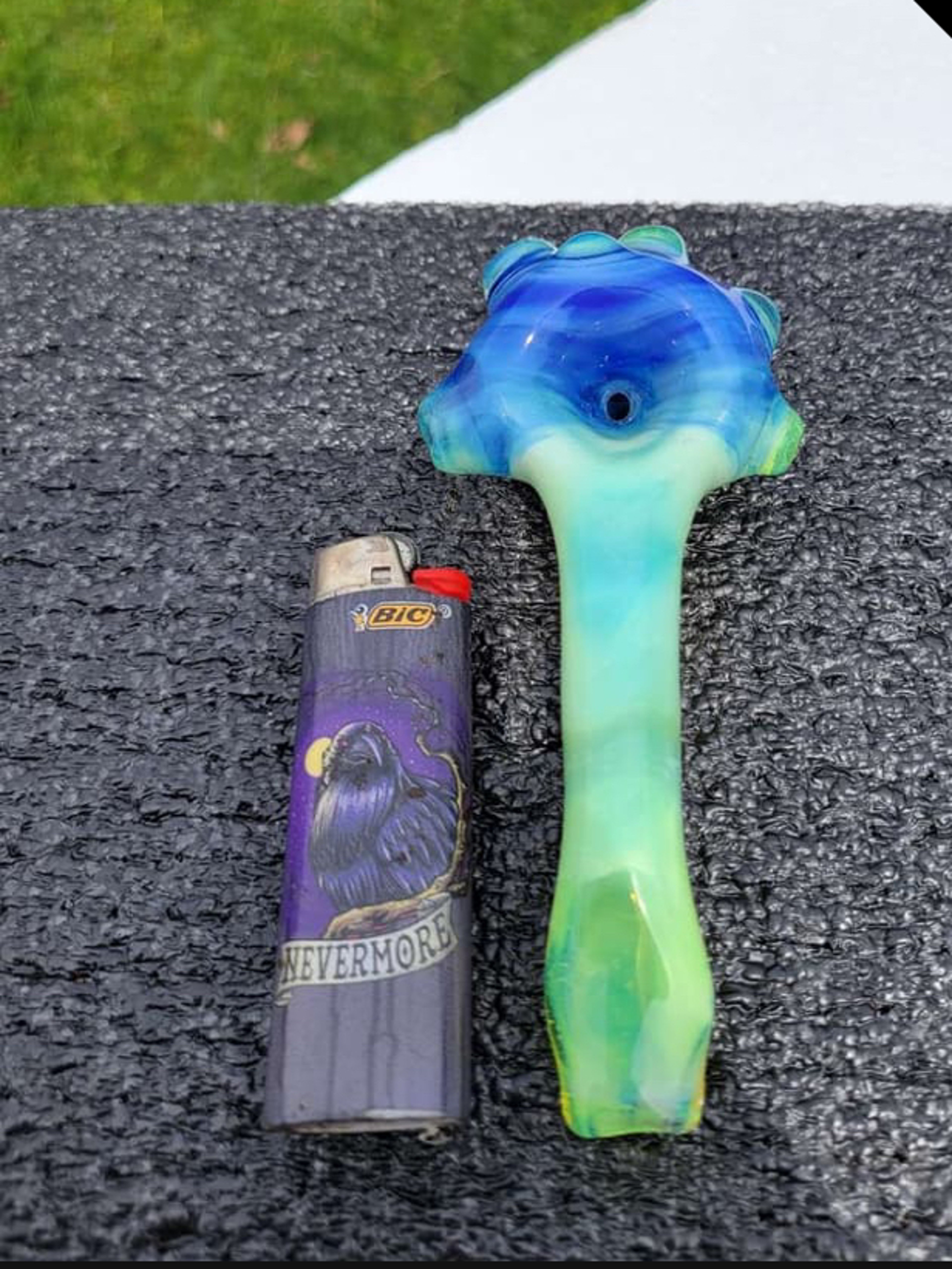 Preview pic of Freeways Glass Art Colorfade Spoon