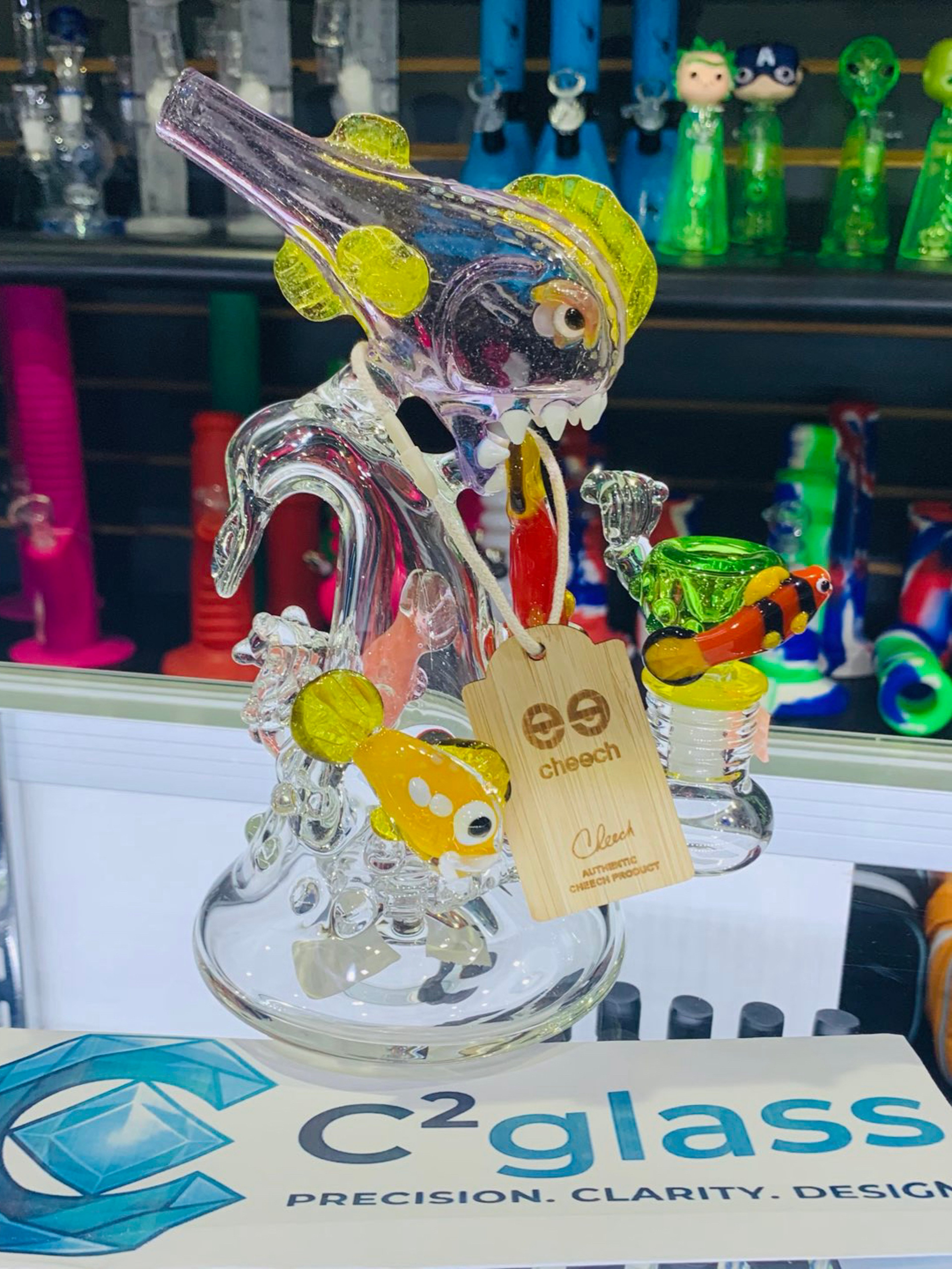 Cheech Glass Piranhas Catching The Waves image 0