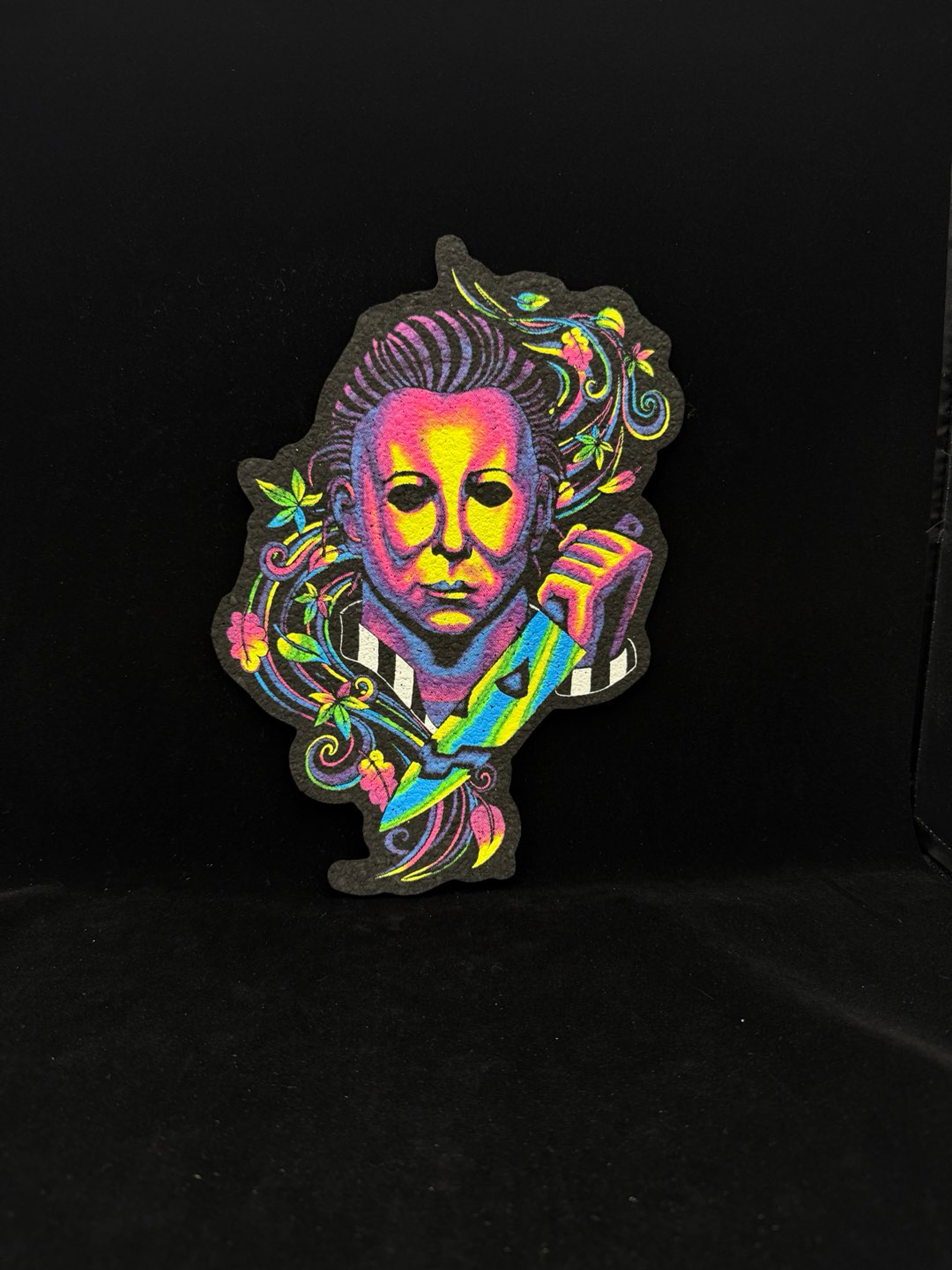 Preview pic of UV Michael Myers 12” mat by Briz Bazaar x Moodmats