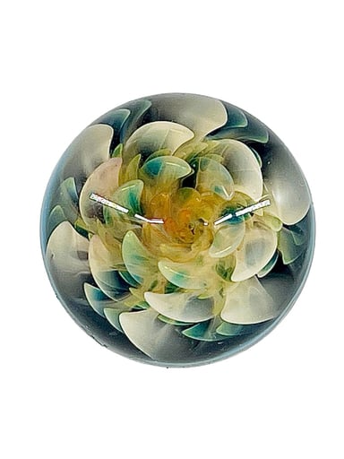 Preview pic of Phase Glass Fume Flower Marble