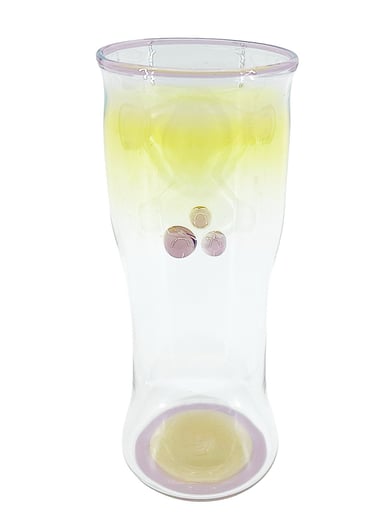 Preview pic of Phase Glass Fume & Purple Lollipop Accent Cup