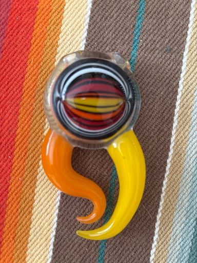 Preview pic of Sherbet x CLC Glass collab pendant