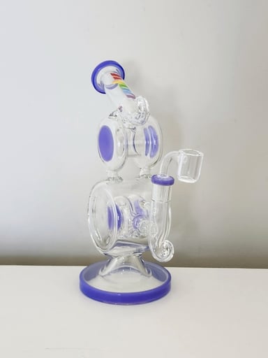Preview pic of 12"H Double Barrel Incycler + Banger***Free Shipping***