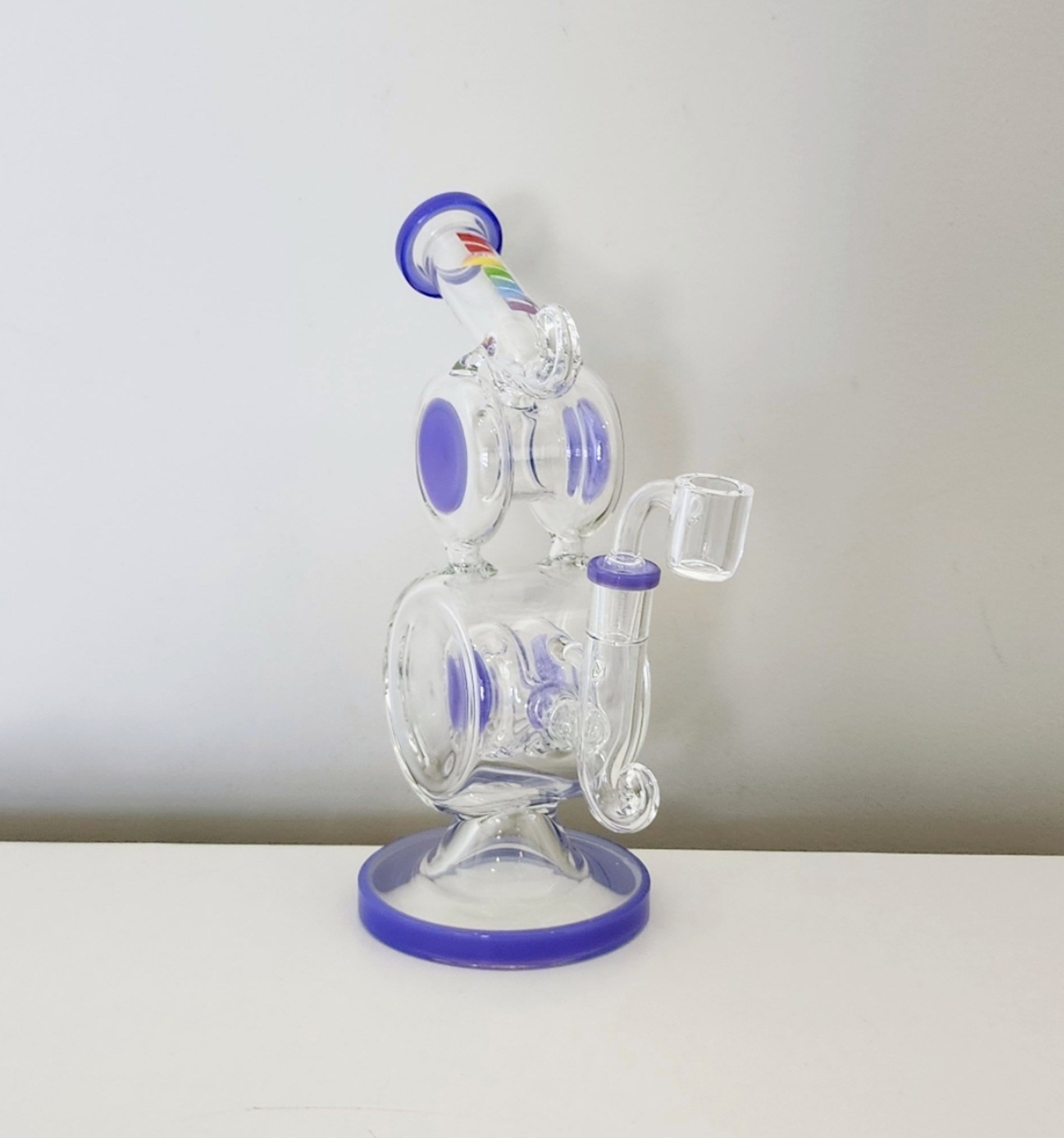 Preview pic of 12"H Double Barrel Incycler + Banger***Free Shipping***