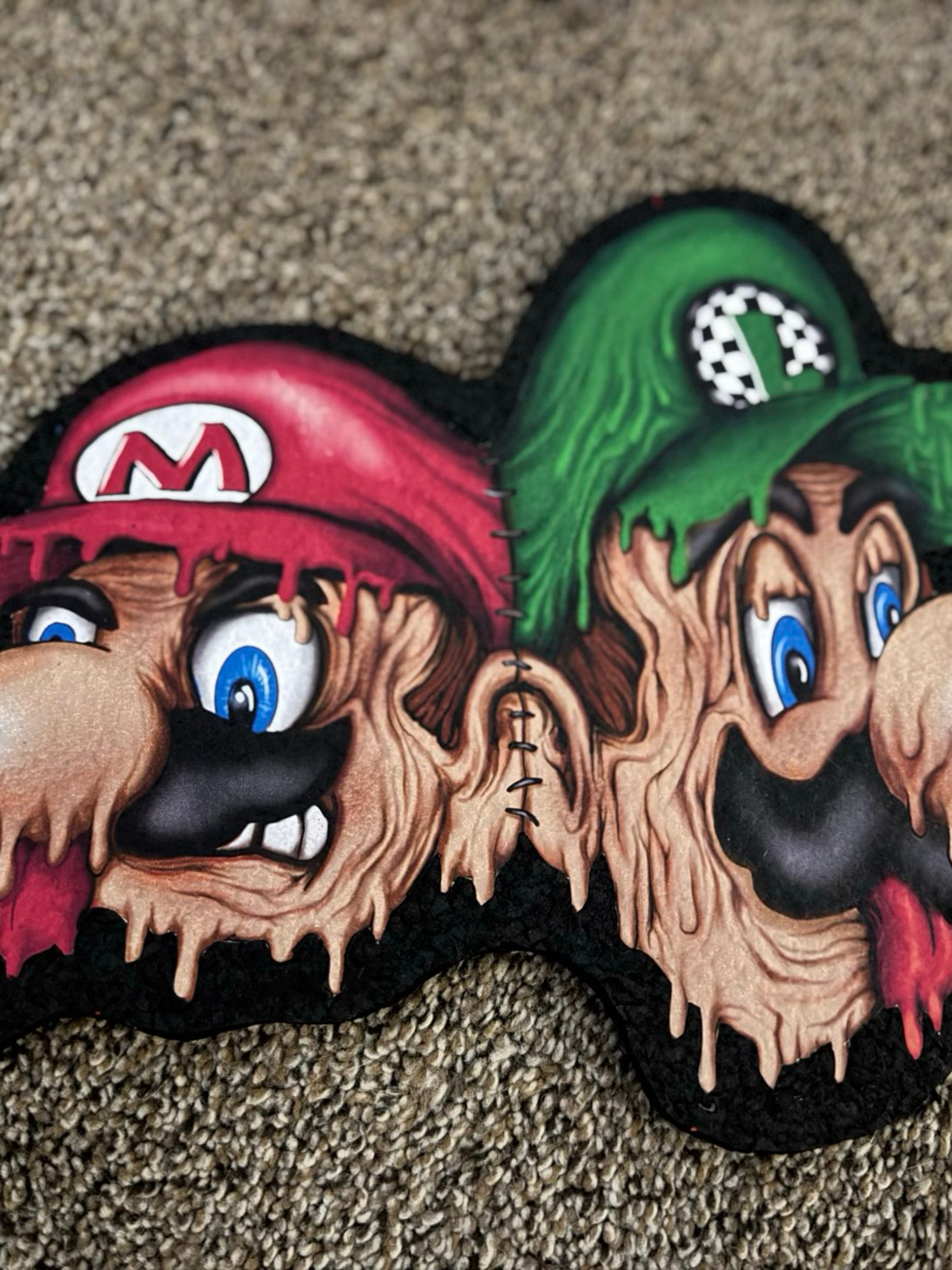 Preview pic of Melting mario/luigi mat