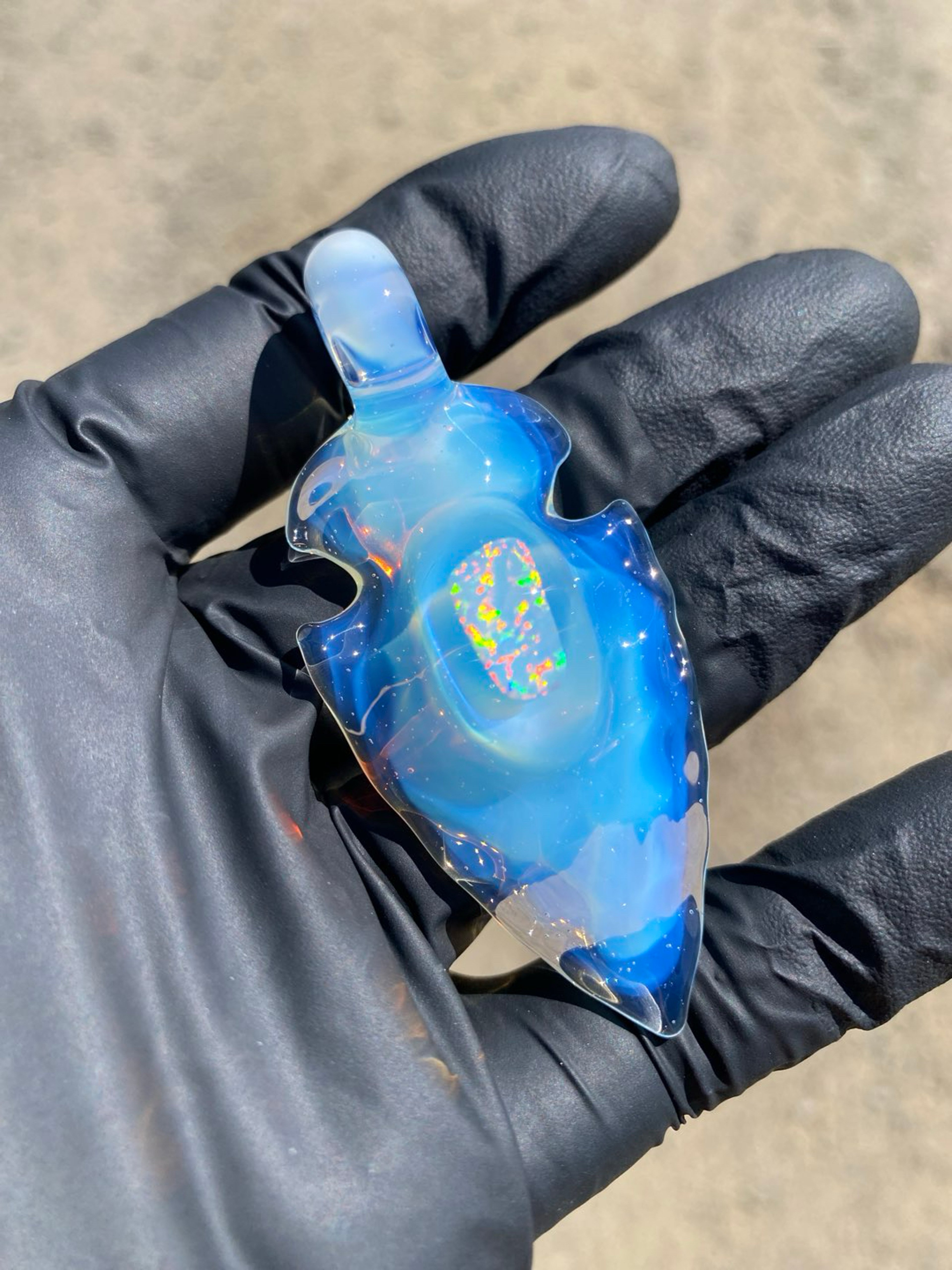 Preview pic of Opal Light Arrowhead Pendant