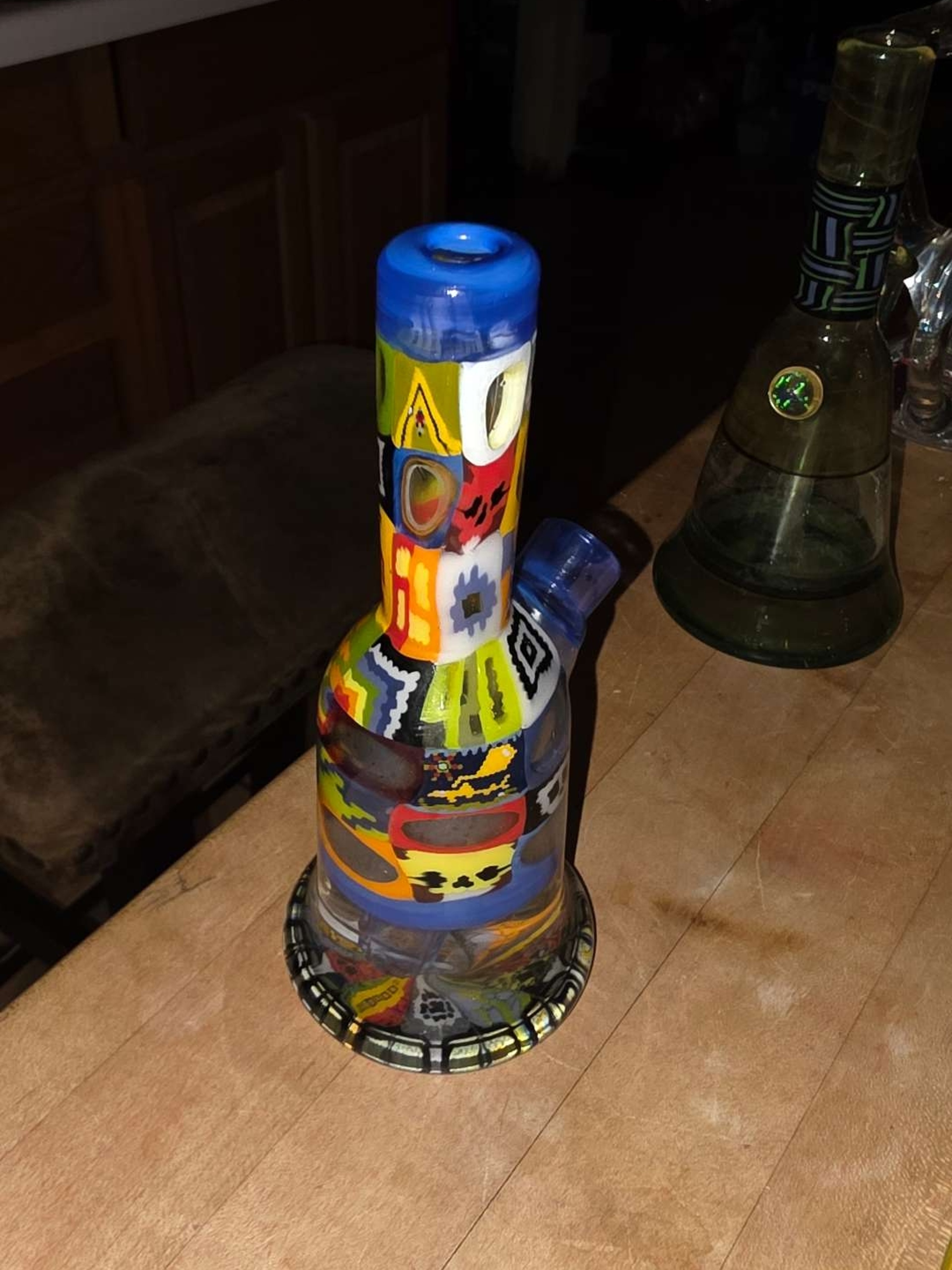 Preview pic of ​🔥 1 of 1 Crunklestein (@crunklestein) Chip Stack Banger Hanger – 14mm / UV / Signed (2023) 🔥