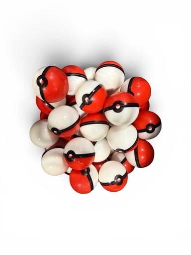 Preview pic of Pokéball Silicone Wax Containers – 5 Pack