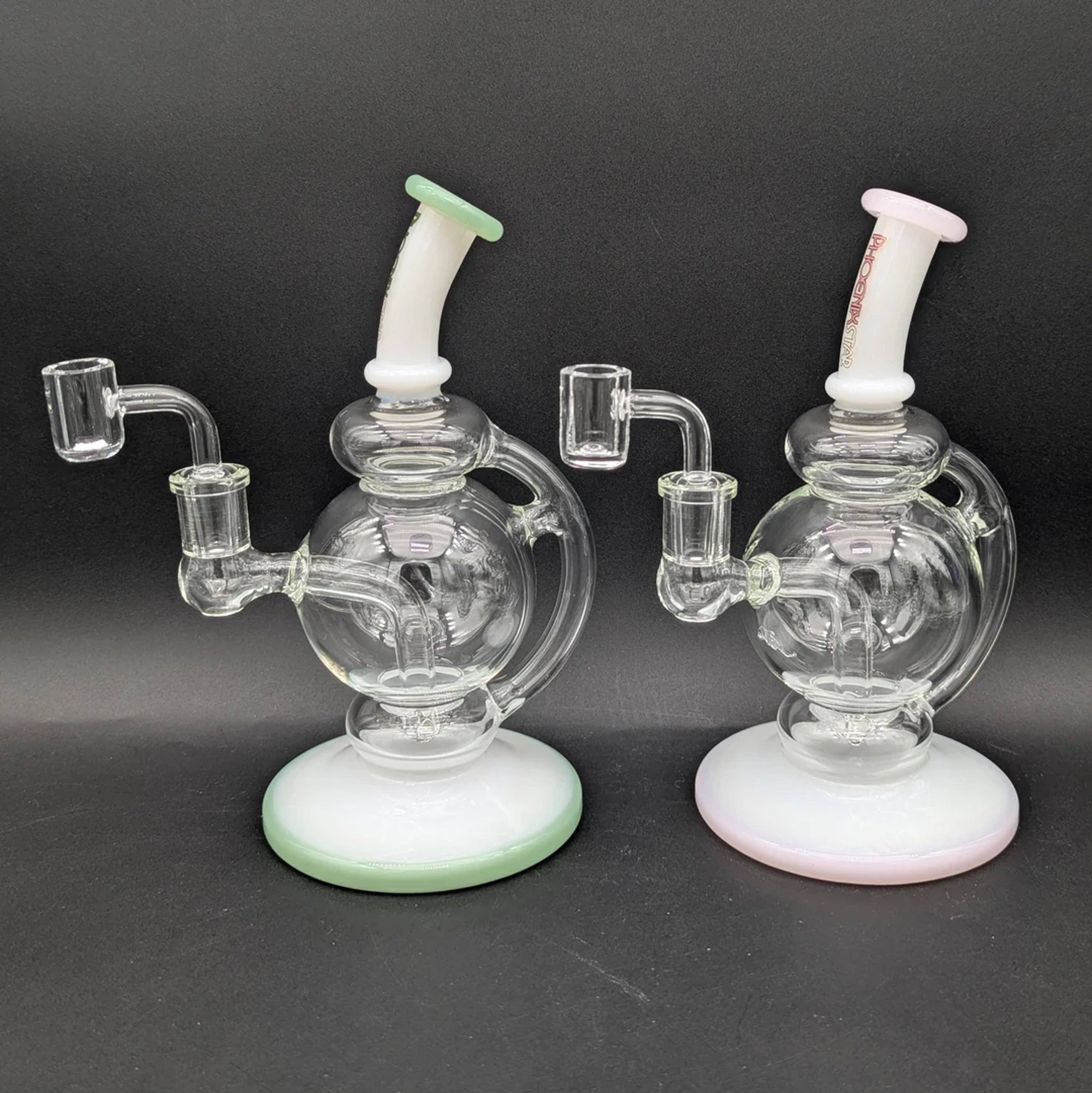 PHOENIX 8" SPHERE RECYCLER DAB RIG image 0