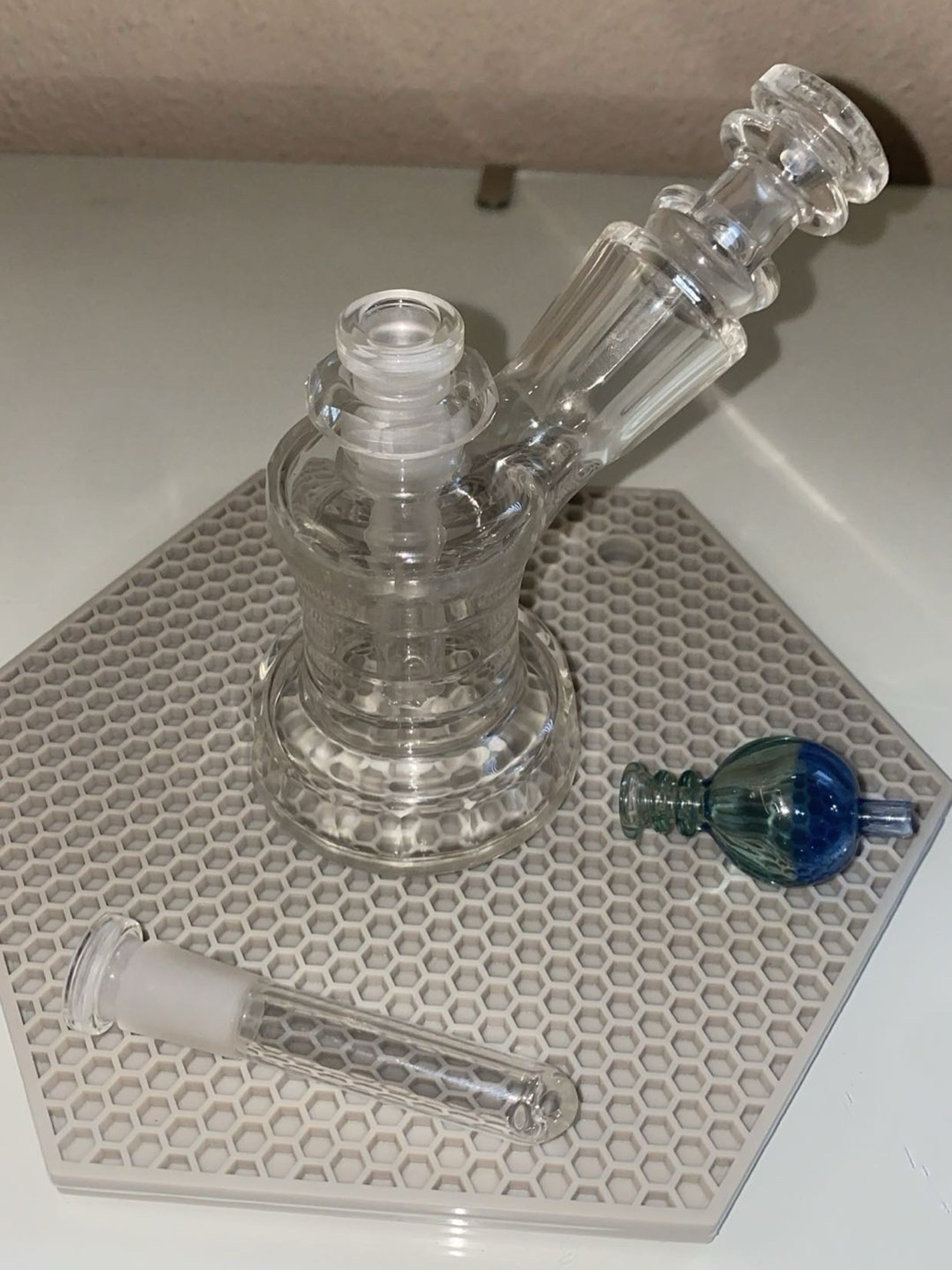 Preview pic of Boro by Wombat 1/1 faceted mini hammer