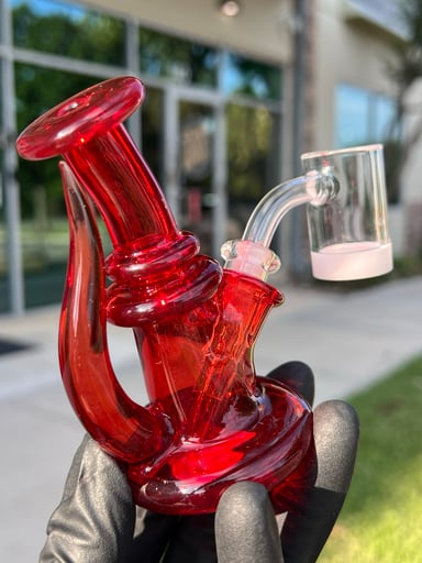 Preview pic of Vigil glass horned mini jammer
