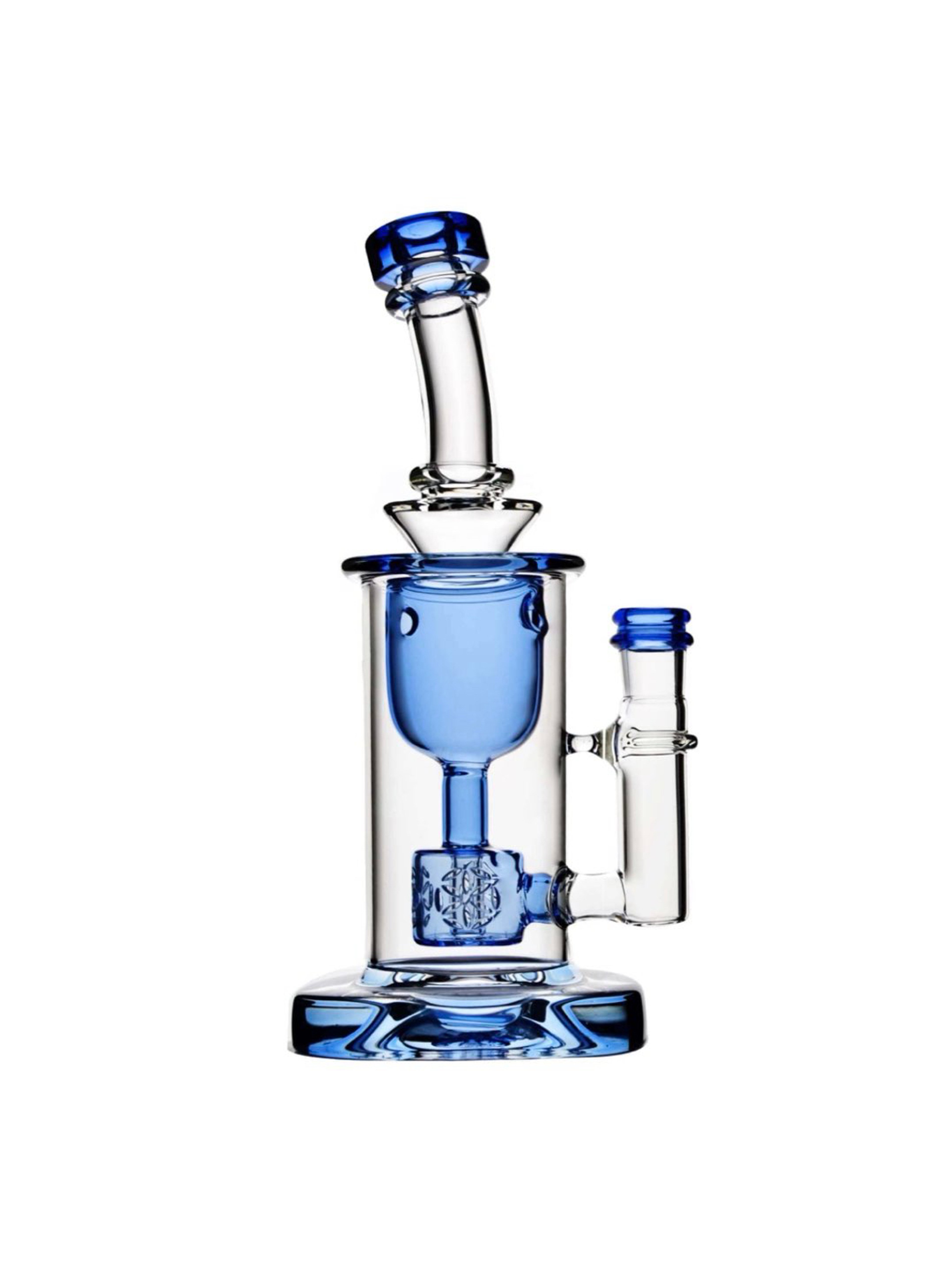 Preview pic of Colored Torus Dab Rig - Klein Recycler with Seed of Life Perc